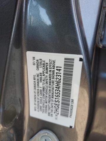 Photo 11 VIN: 2HGES16534H623141 - HONDA CIVIC 