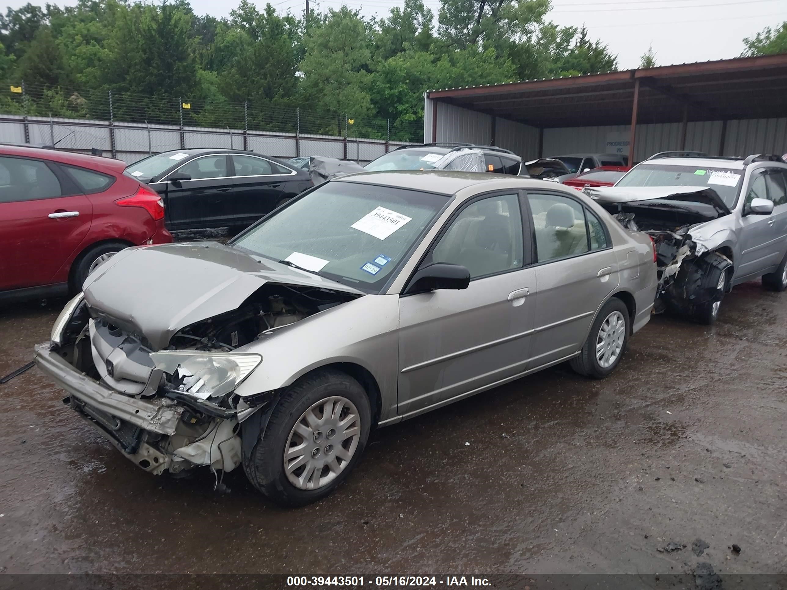 Photo 1 VIN: 2HGES16554H517077 - HONDA CIVIC 