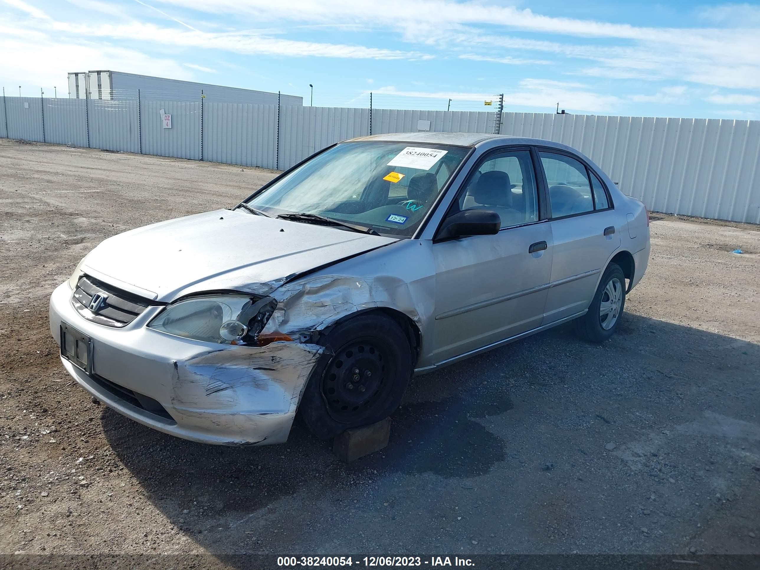 Photo 1 VIN: 2HGES16561H524020 - HONDA CIVIC 