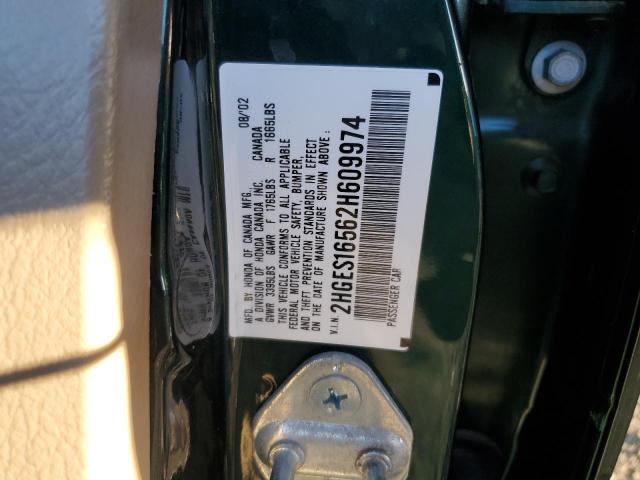 Photo 11 VIN: 2HGES16562H609974 - HONDA CIVIC 