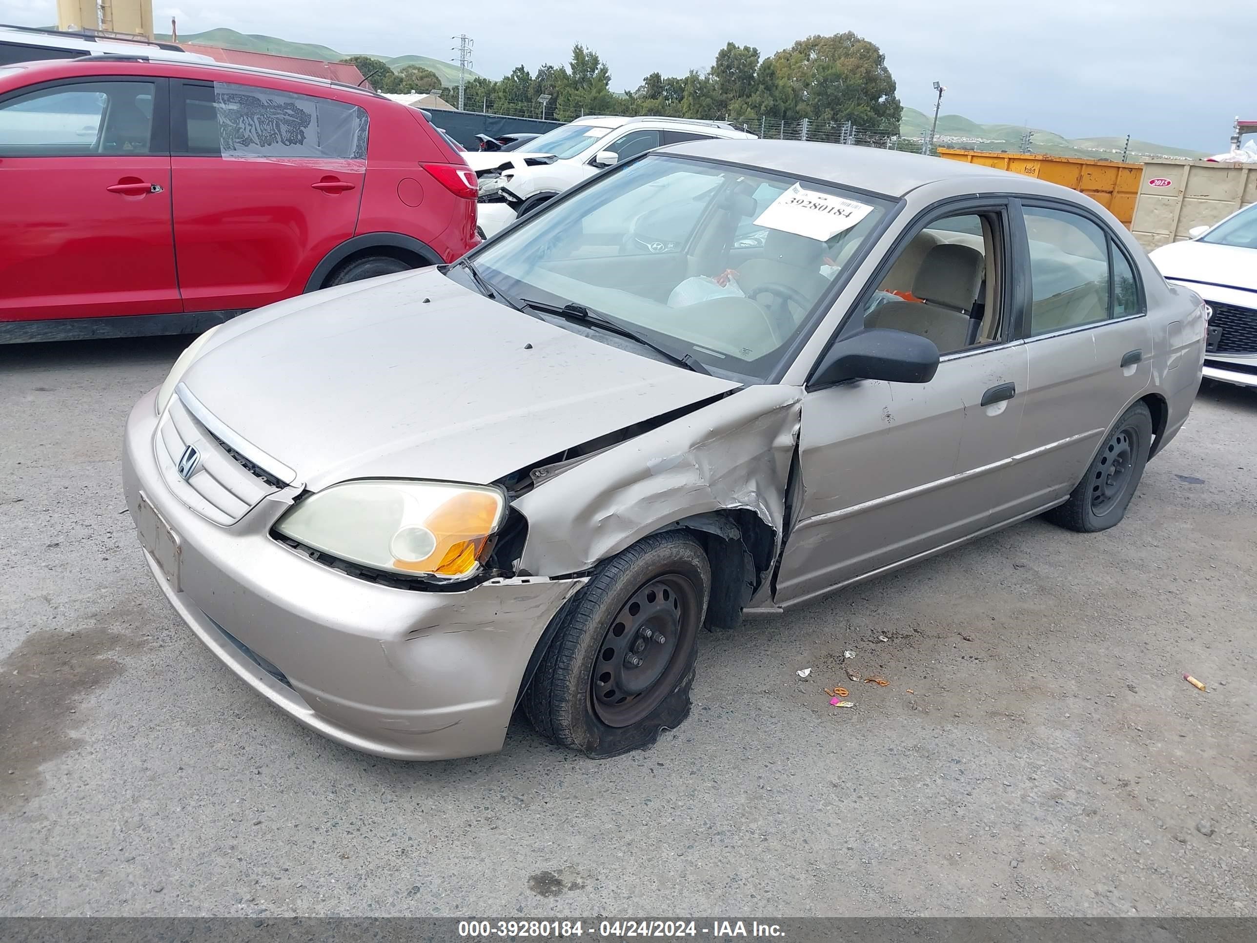 Photo 1 VIN: 2HGES16571H568768 - HONDA CIVIC 