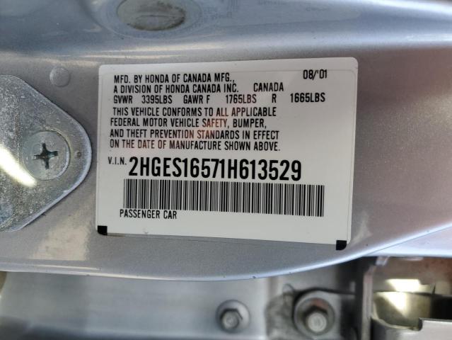 Photo 11 VIN: 2HGES16571H613529 - HONDA CIVIC 