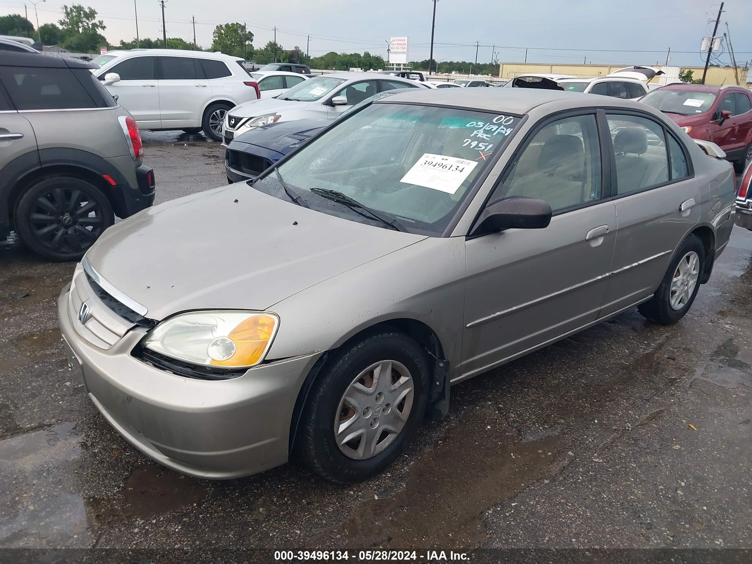 Photo 1 VIN: 2HGES16573H597951 - HONDA CIVIC 