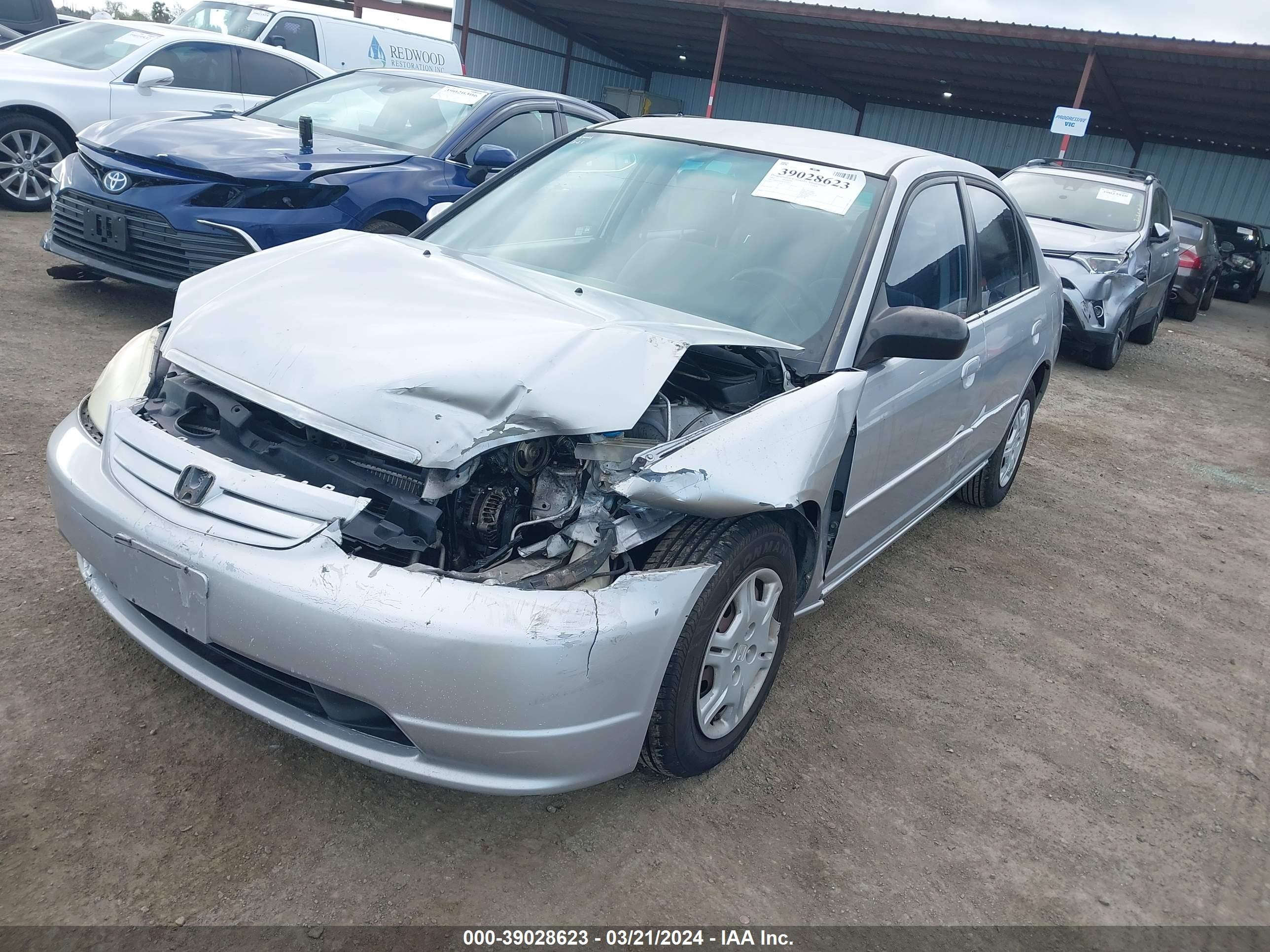 Photo 1 VIN: 2HGES16582H556632 - HONDA CIVIC 