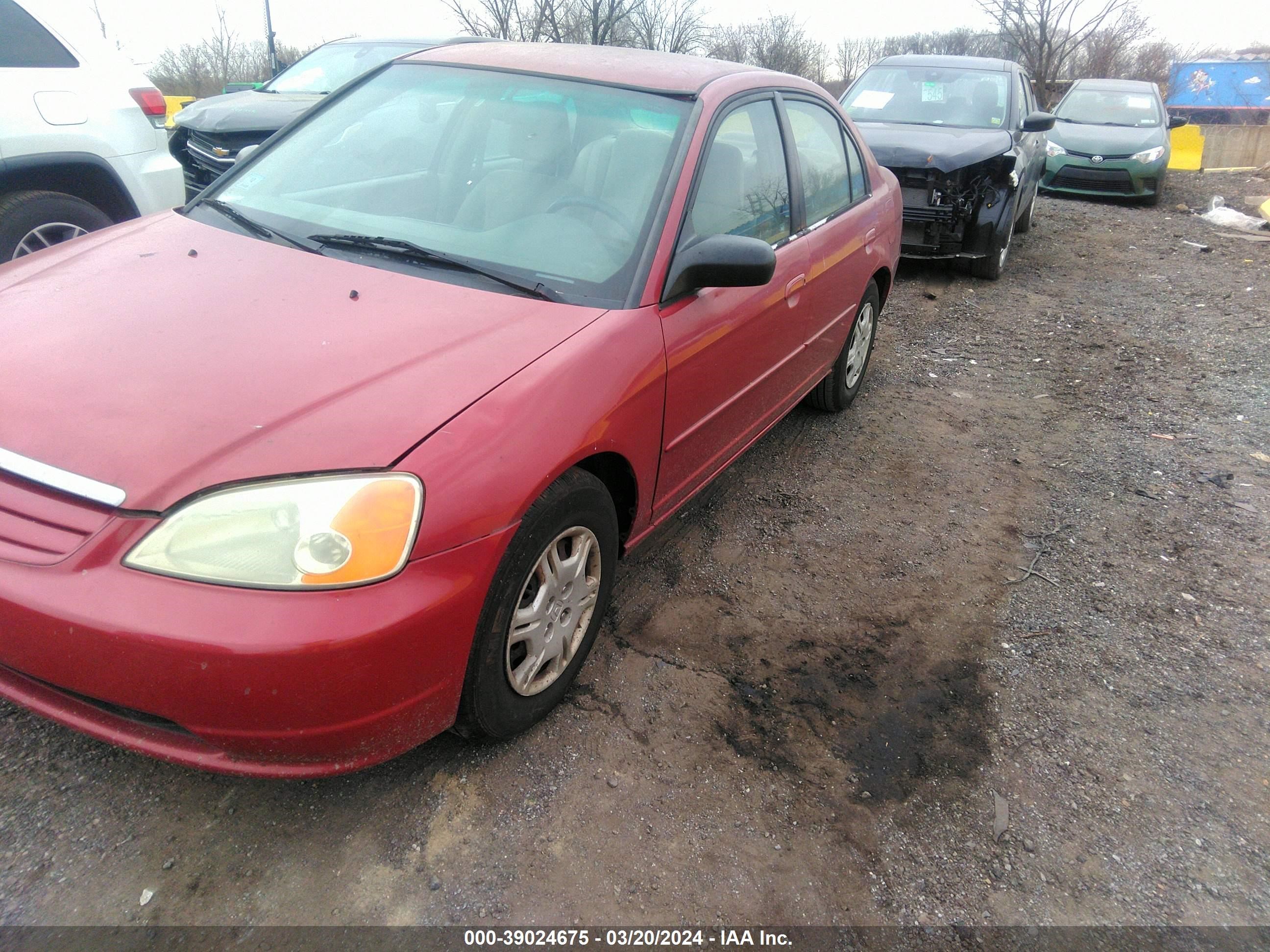 Photo 1 VIN: 2HGES16582H606168 - HONDA CIVIC 