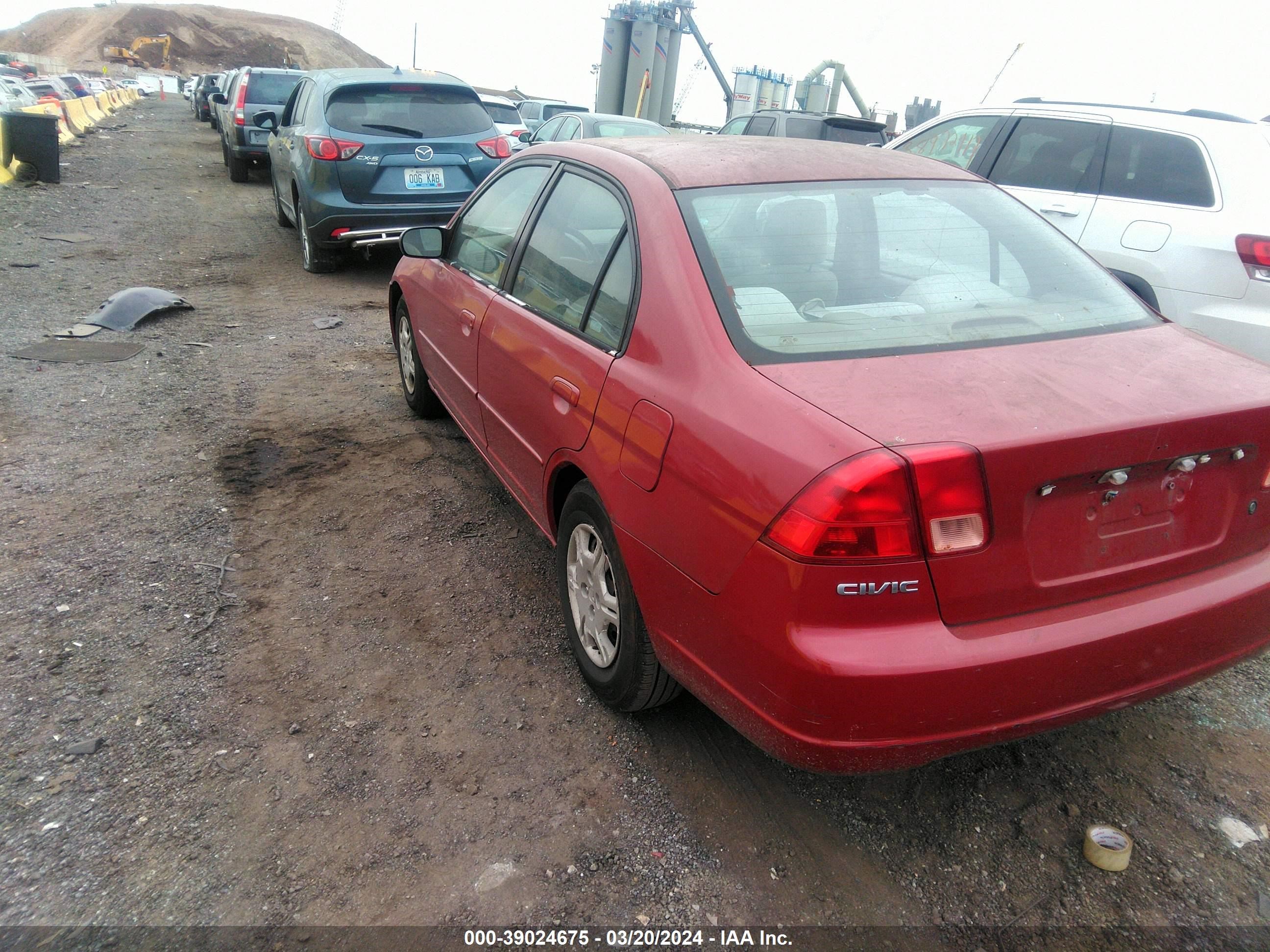 Photo 2 VIN: 2HGES16582H606168 - HONDA CIVIC 