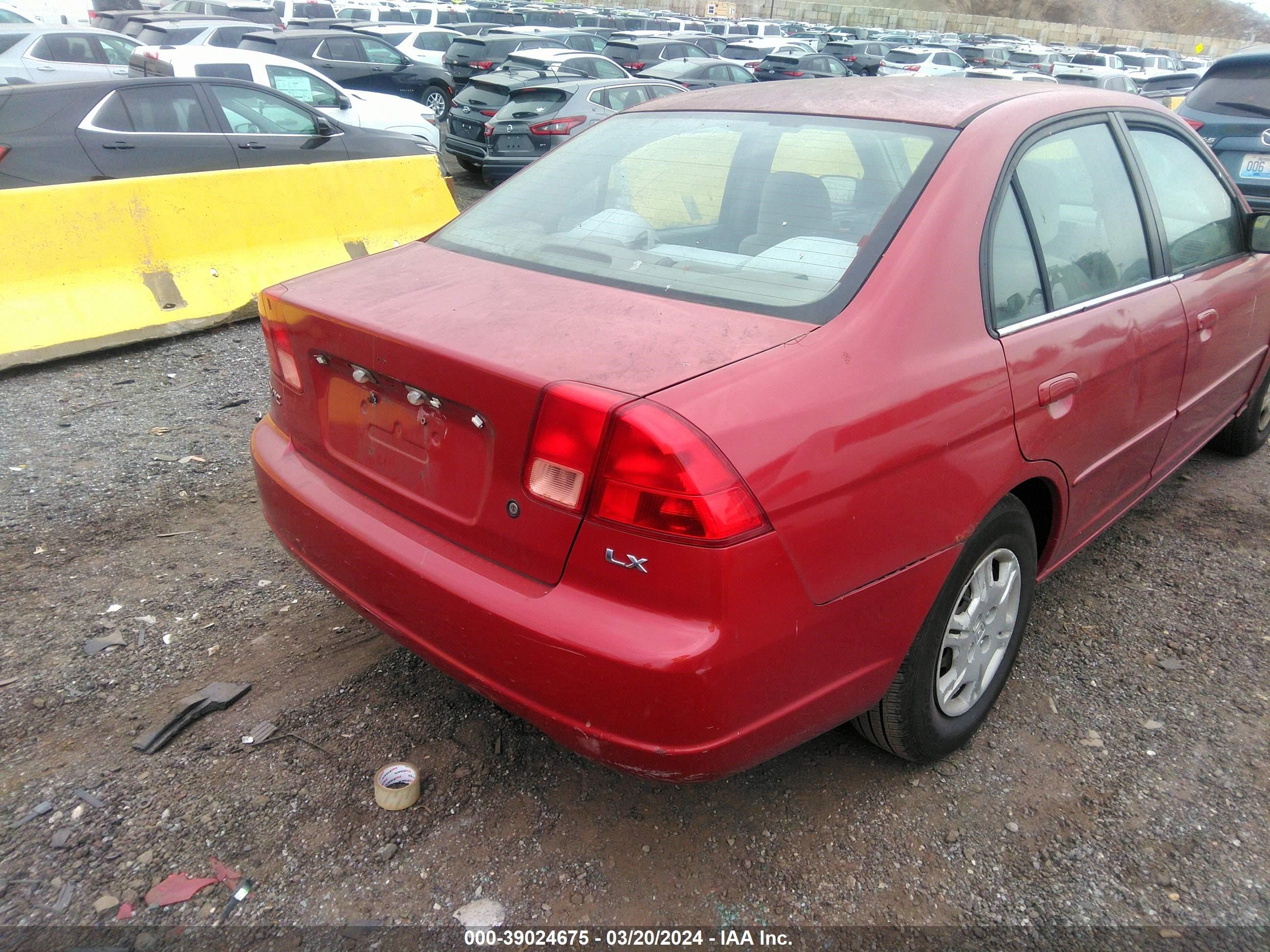 Photo 3 VIN: 2HGES16582H606168 - HONDA CIVIC 