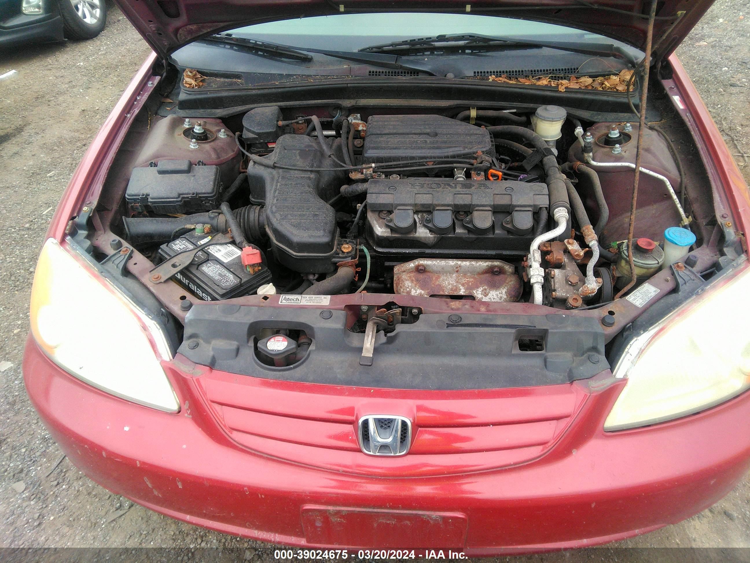 Photo 9 VIN: 2HGES16582H606168 - HONDA CIVIC 