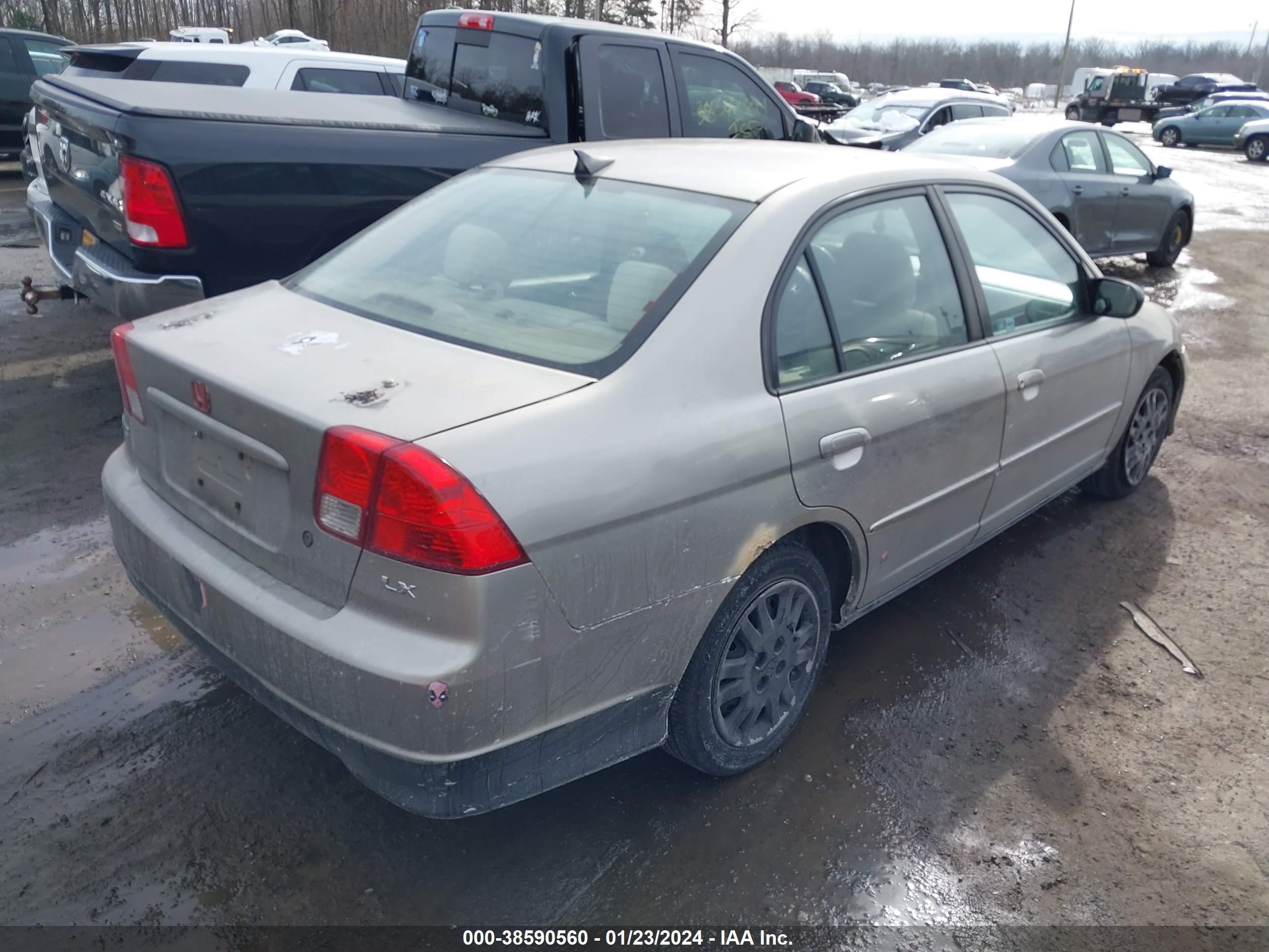 Photo 3 VIN: 2HGES16584H622955 - HONDA CIVIC 