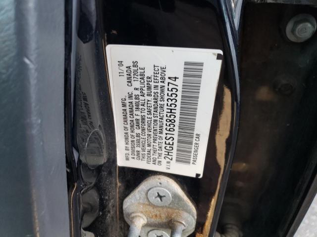 Photo 11 VIN: 2HGES16585H535574 - HONDA CIVIC 