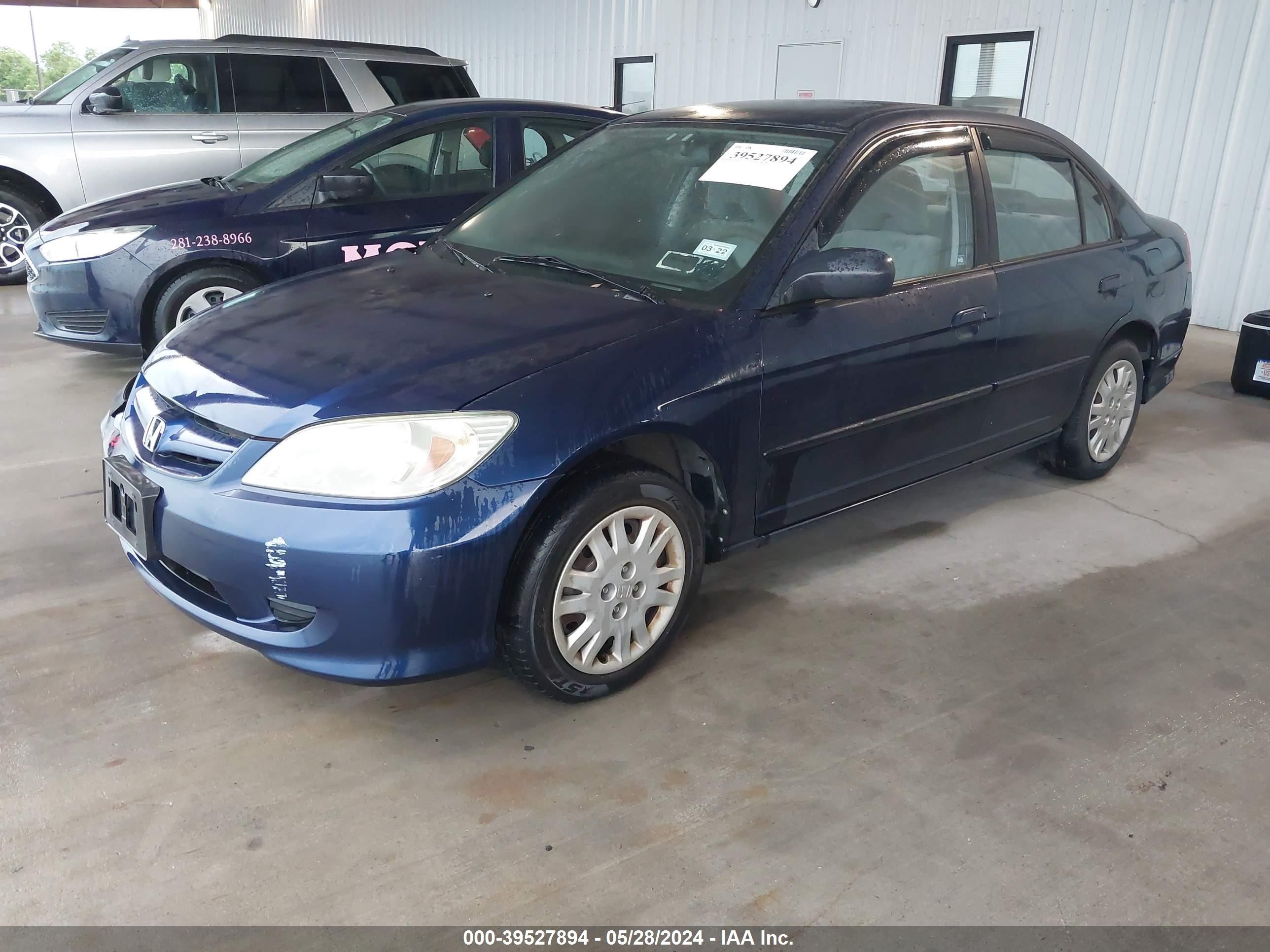 Photo 1 VIN: 2HGES16595H512630 - HONDA CIVIC 