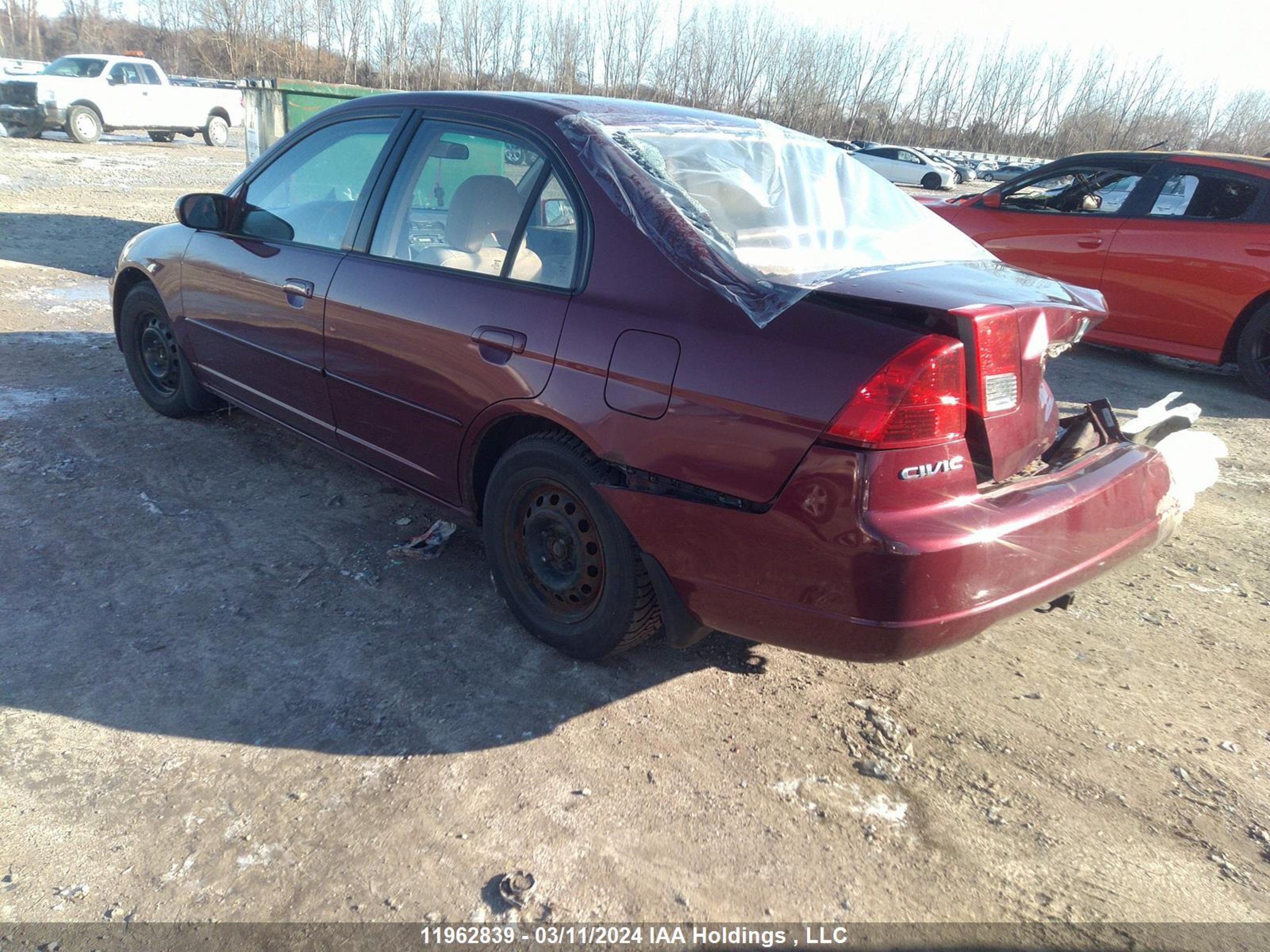 Photo 2 VIN: 2HGES16603H947851 - HONDA CIVIC 