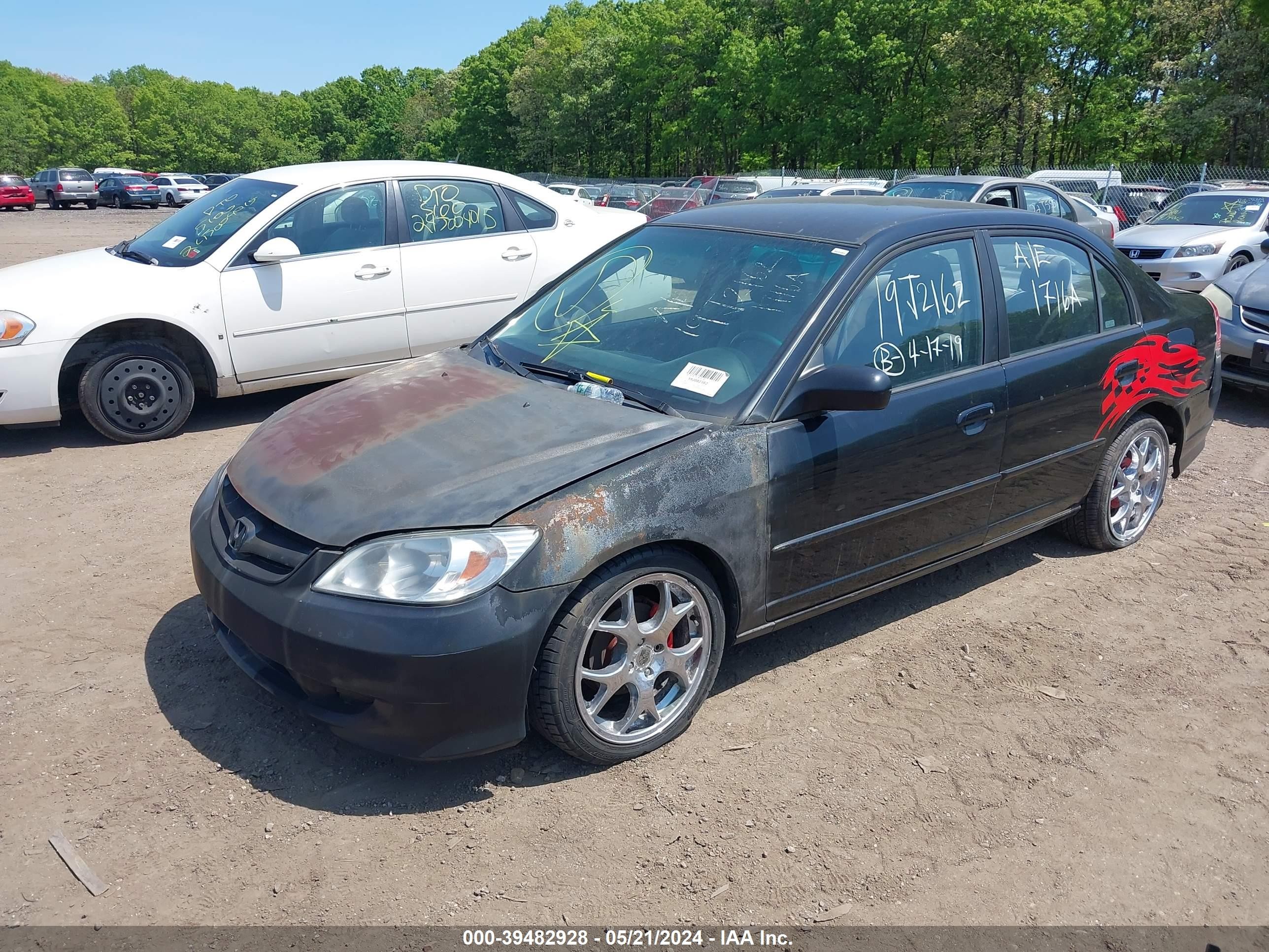 Photo 1 VIN: 2HGES16605H501556 - HONDA CIVIC 