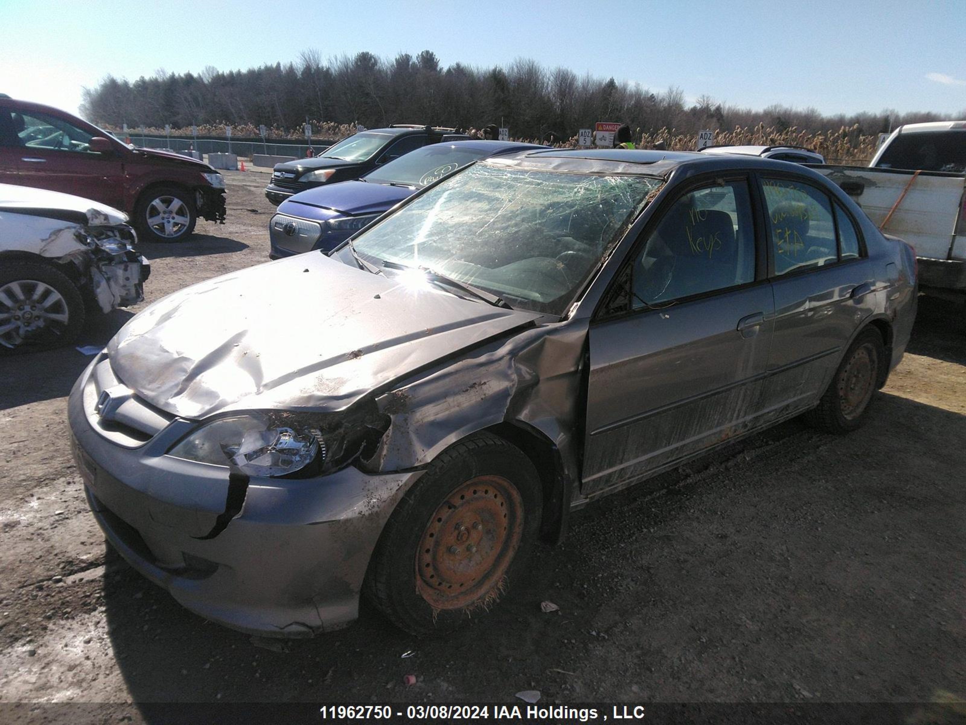 Photo 1 VIN: 2HGES16625H009529 - HONDA CIVIC 