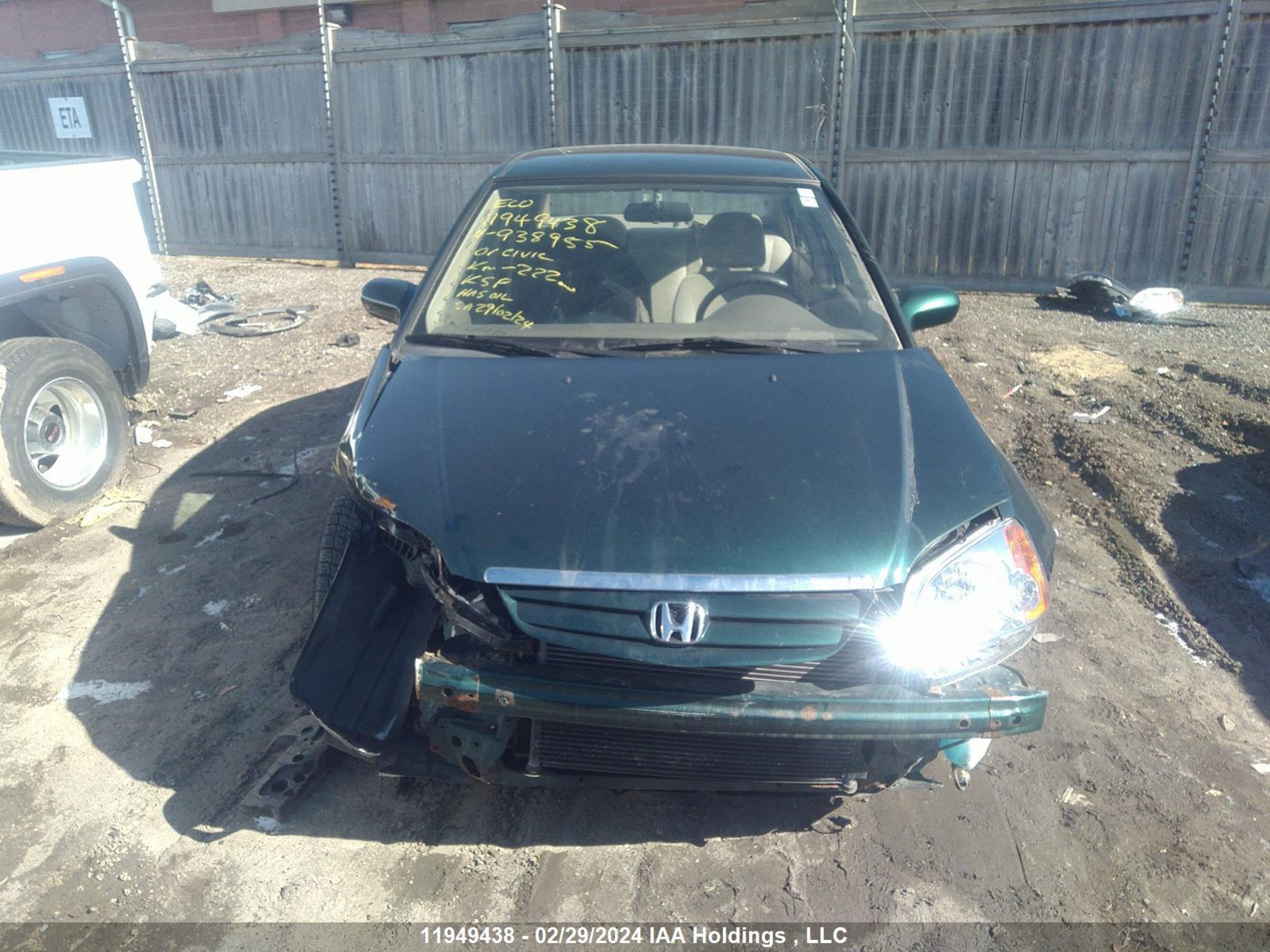 Photo 12 VIN: 2HGES16641H938955 - HONDA CIVIC 