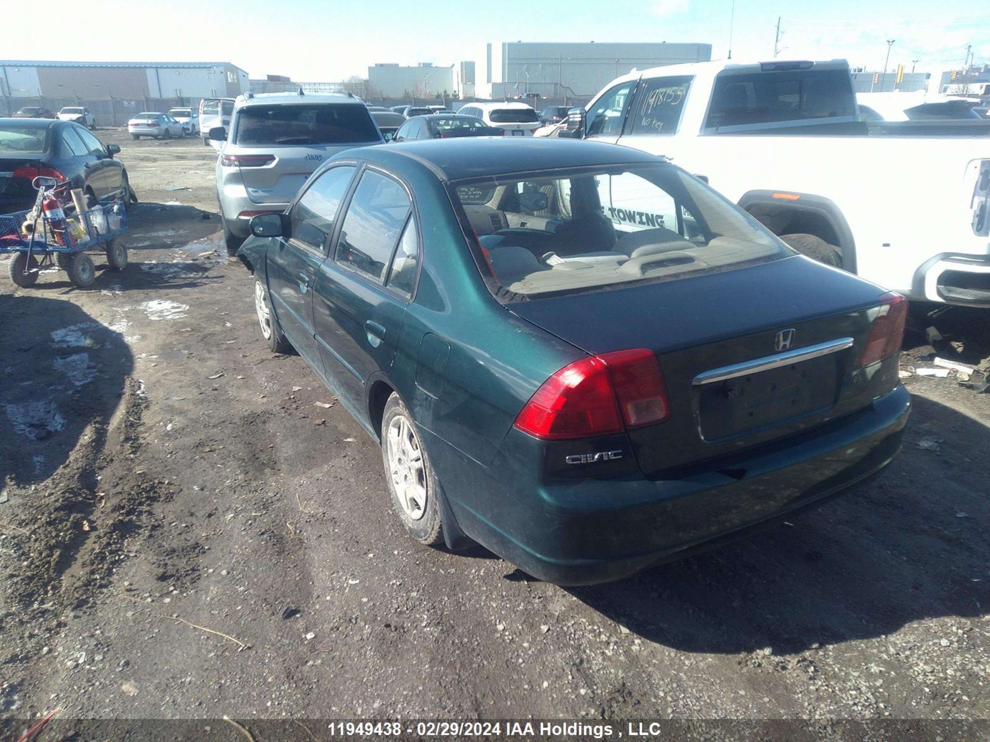 Photo 2 VIN: 2HGES16641H938955 - HONDA CIVIC 