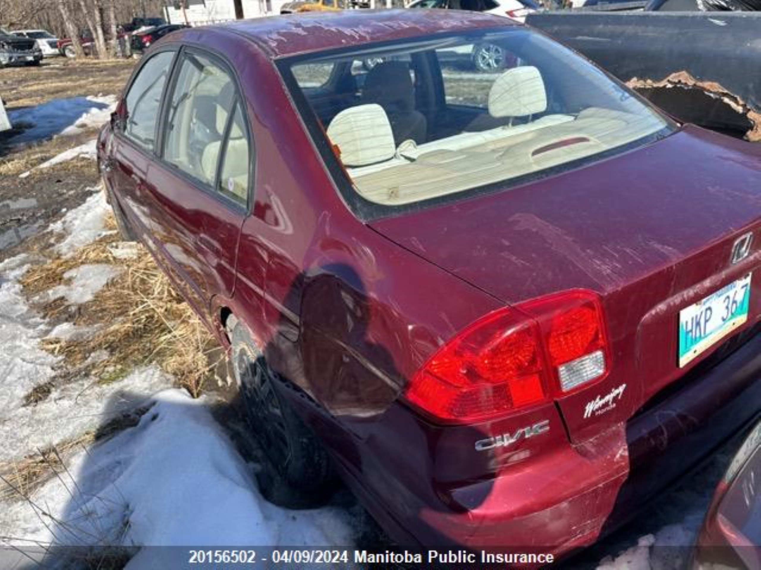 Photo 2 VIN: 2HGES16694H907690 - HONDA CIVIC 