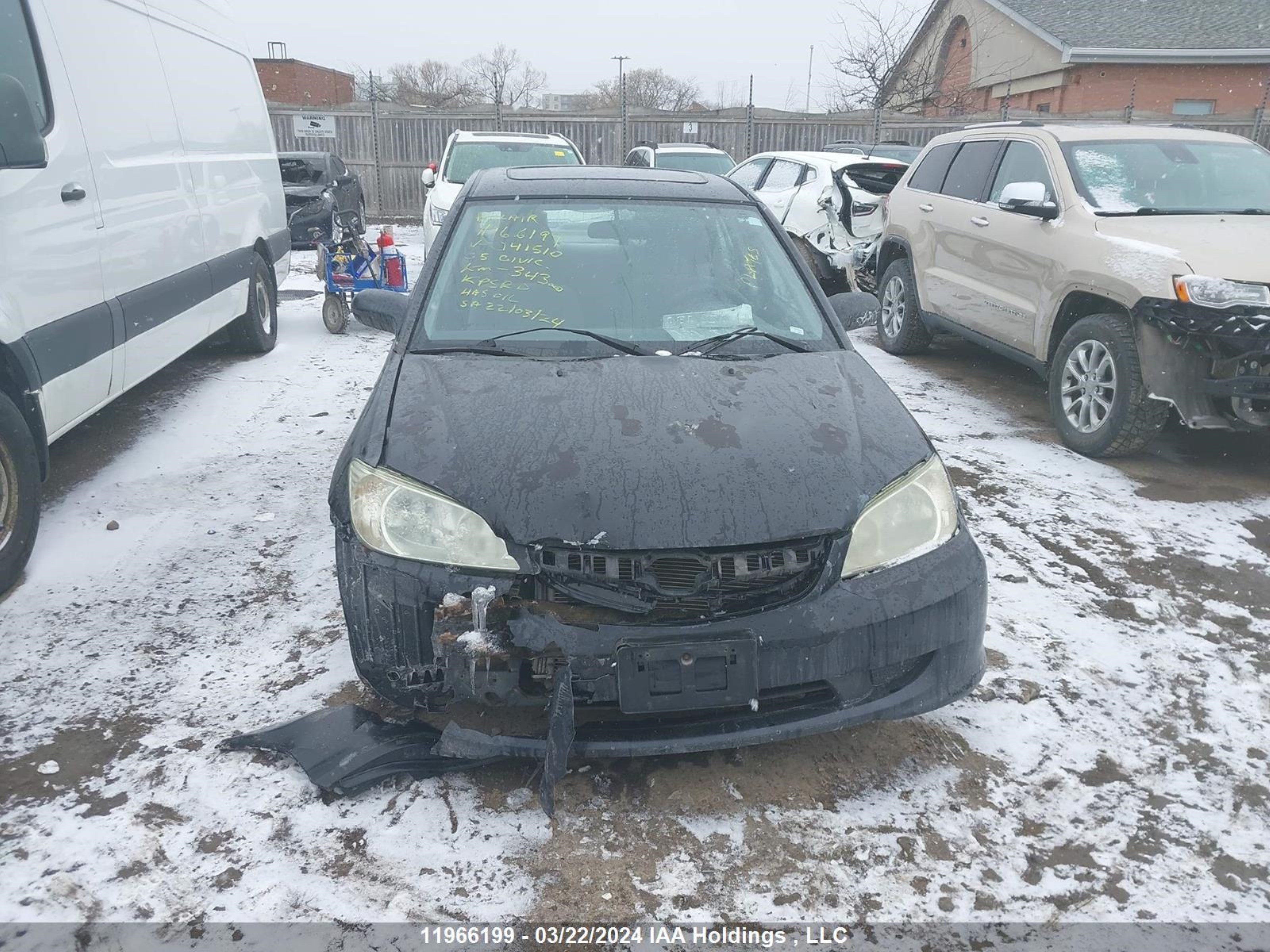 Photo 11 VIN: 2HGES16695H041510 - HONDA CIVIC 