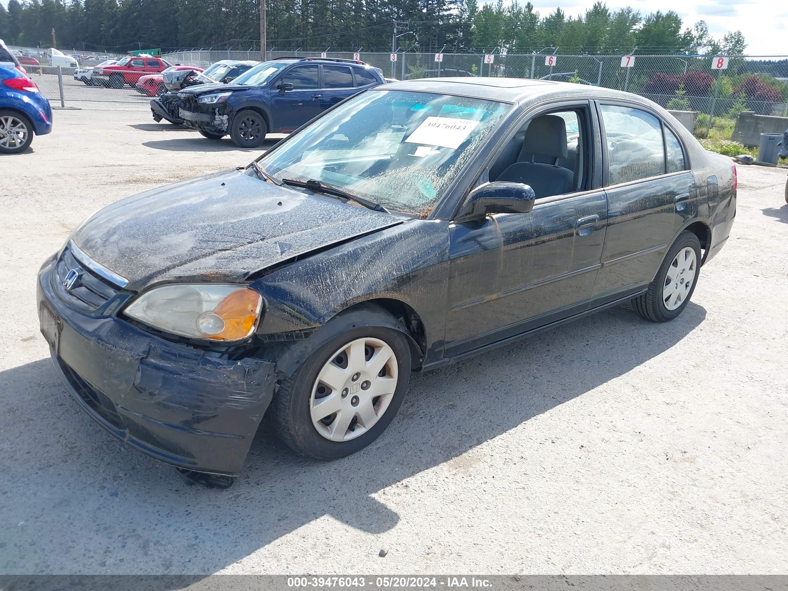 Photo 1 VIN: 2HGES26701H530189 - HONDA CIVIC 