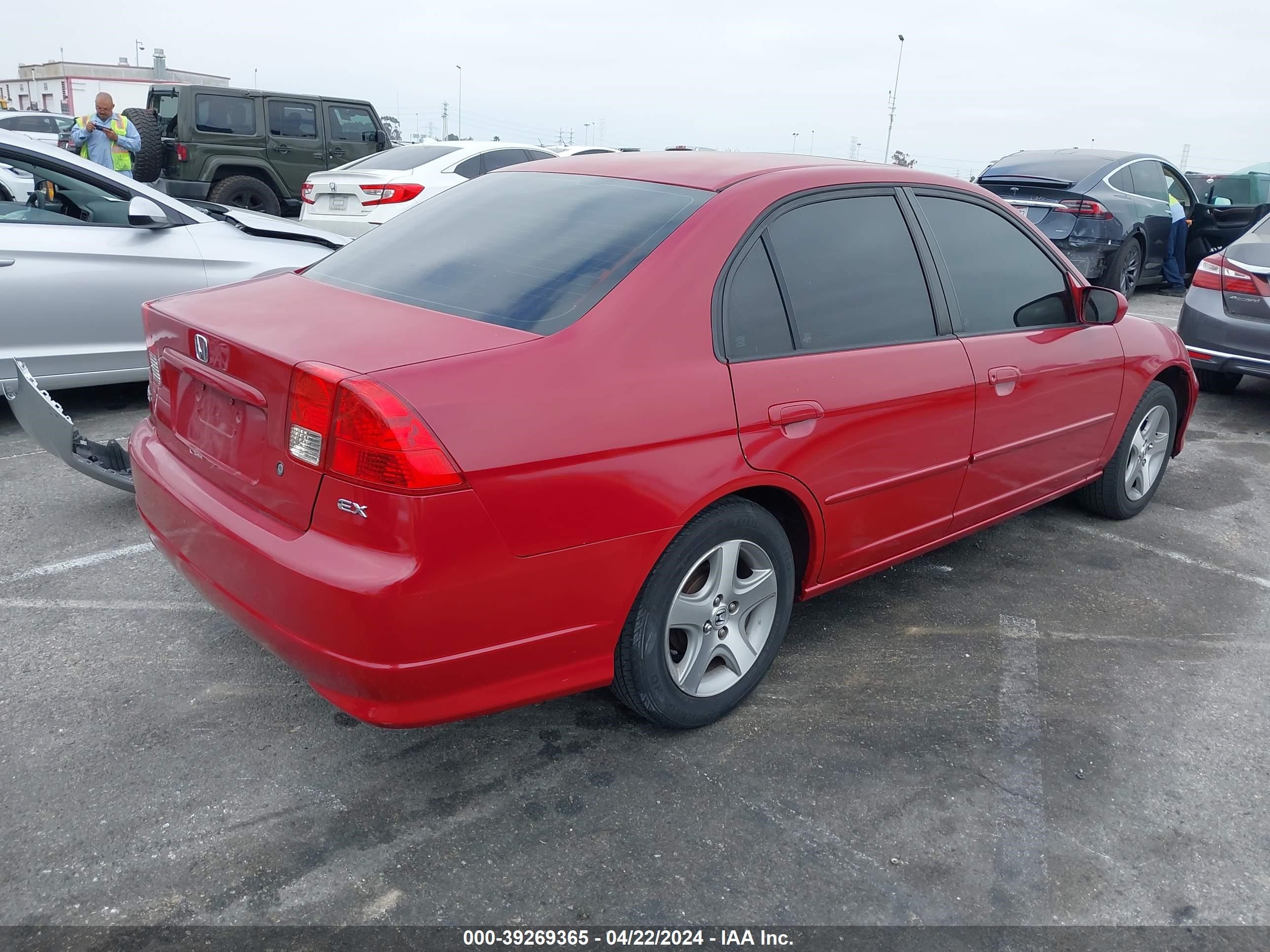 Photo 3 VIN: 2HGES26705H522258 - HONDA CIVIC 