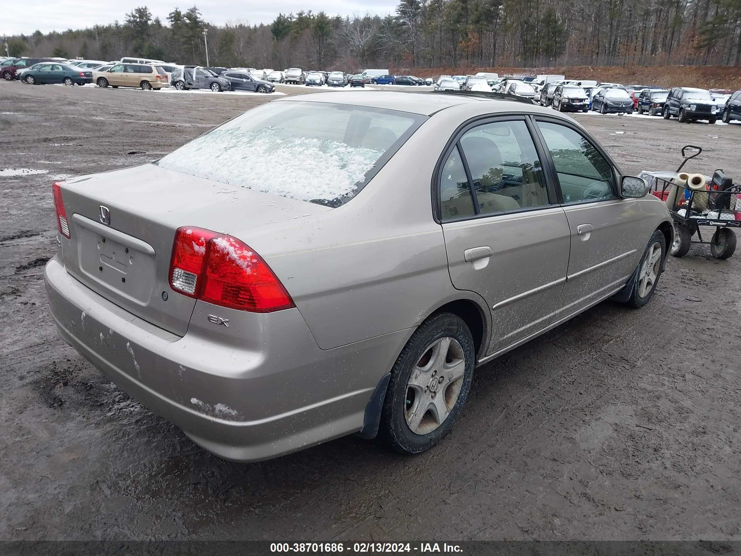 Photo 3 VIN: 2HGES26734H506960 - HONDA CIVIC 