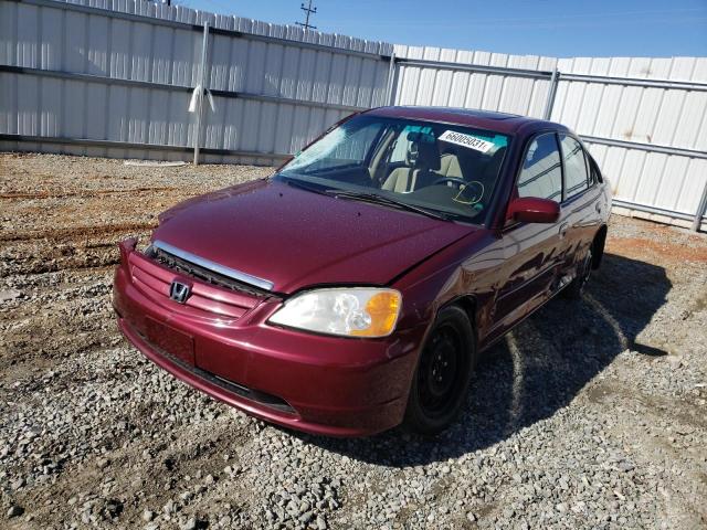 Photo 1 VIN: 2HGES26743H585604 - HONDA CIVIC EX 