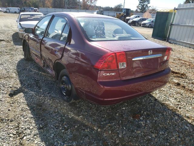 Photo 2 VIN: 2HGES26743H585604 - HONDA CIVIC EX 