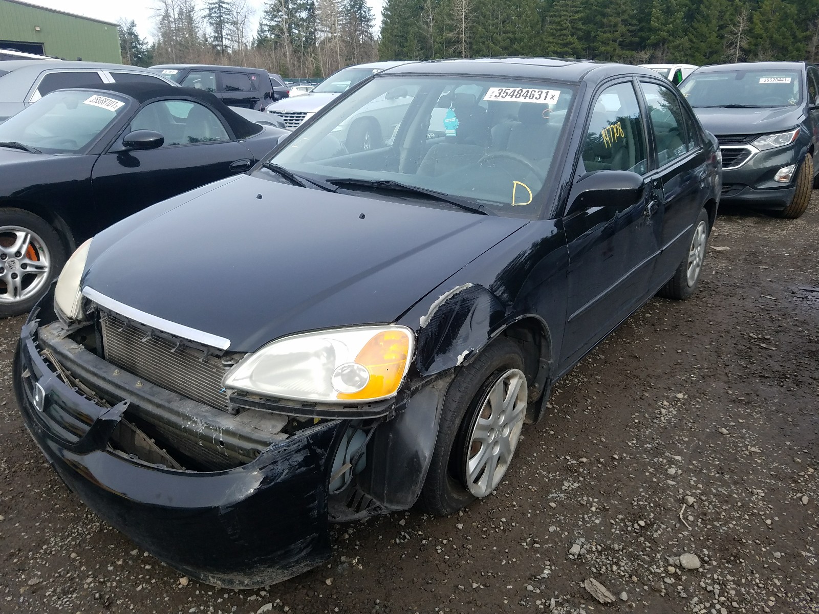 Photo 1 VIN: 2HGES26743H606418 - HONDA CIVIC EX 