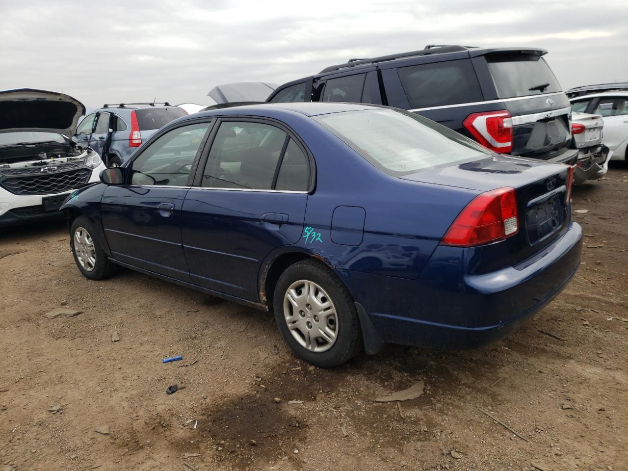 Photo 1 VIN: 2HGES26751H533931 - HONDA CIVIC 