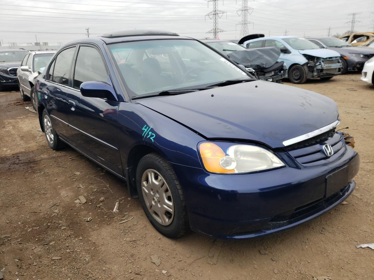 Photo 3 VIN: 2HGES26751H533931 - HONDA CIVIC 