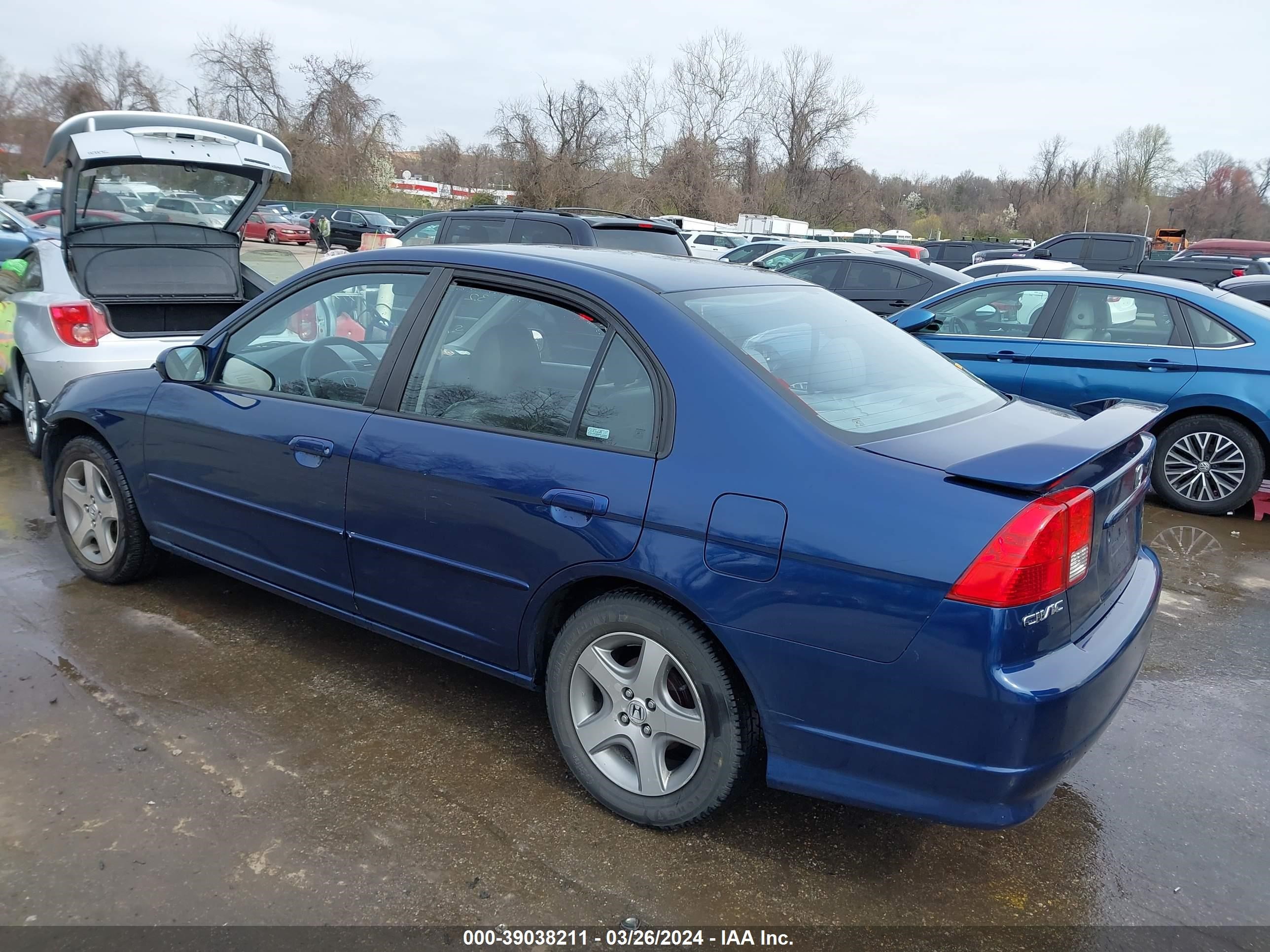 Photo 2 VIN: 2HGES26775H541003 - HONDA CIVIC 