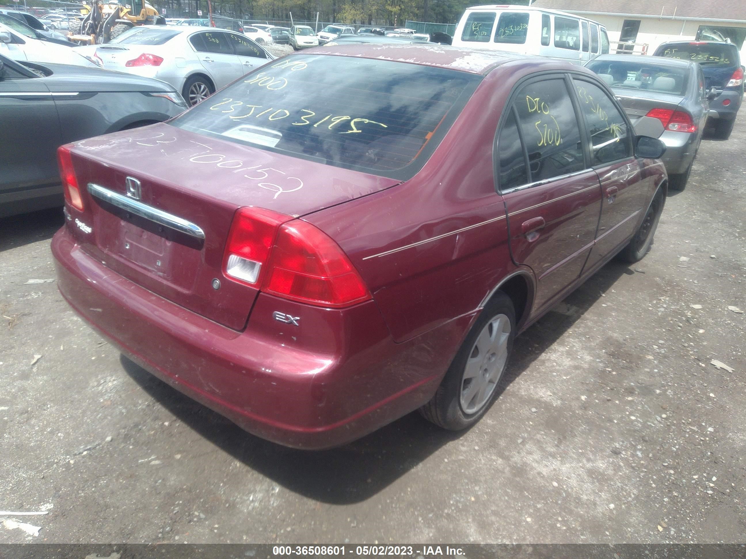 Photo 3 VIN: 2HGES26782H502965 - HONDA CIVIC 