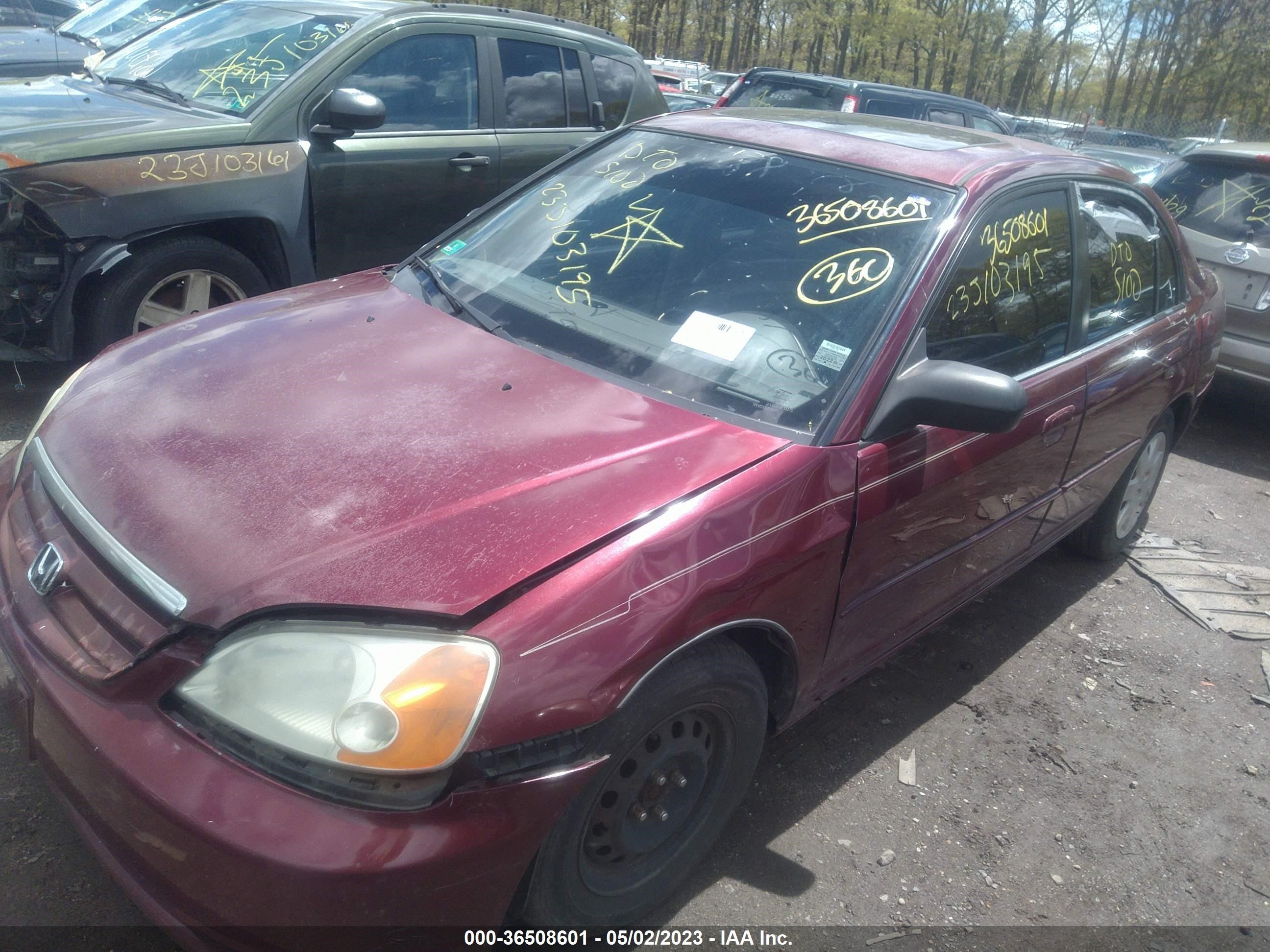 Photo 5 VIN: 2HGES26782H502965 - HONDA CIVIC 