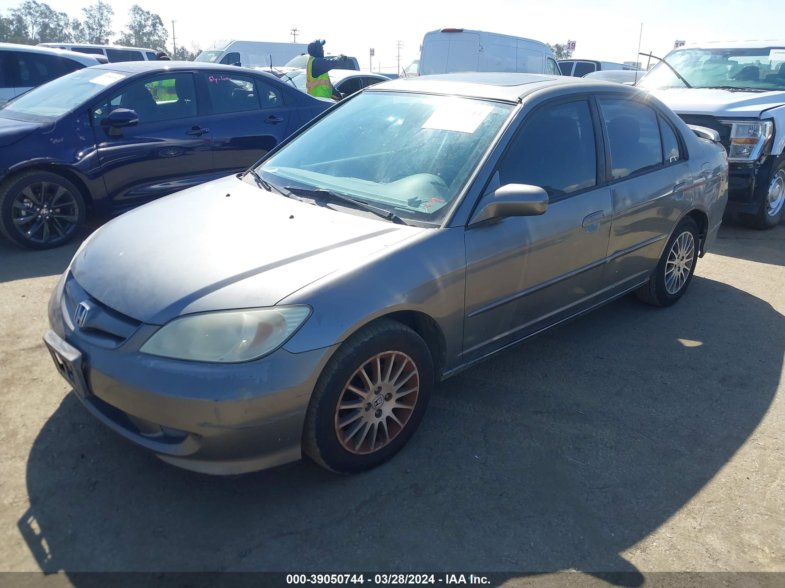 Photo 1 VIN: 2HGES26785H630384 - HONDA CIVIC 