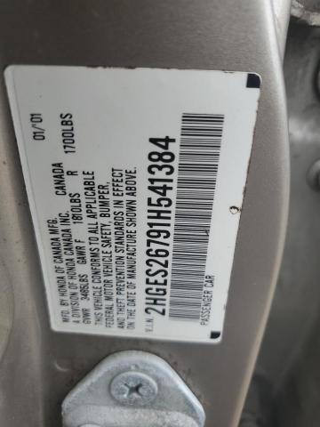 Photo 11 VIN: 2HGES26791H541384 - HONDA CIVIC EX 