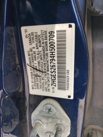 Photo 11 VIN: 2HGES26794H500709 - HONDA CIVIC EX 