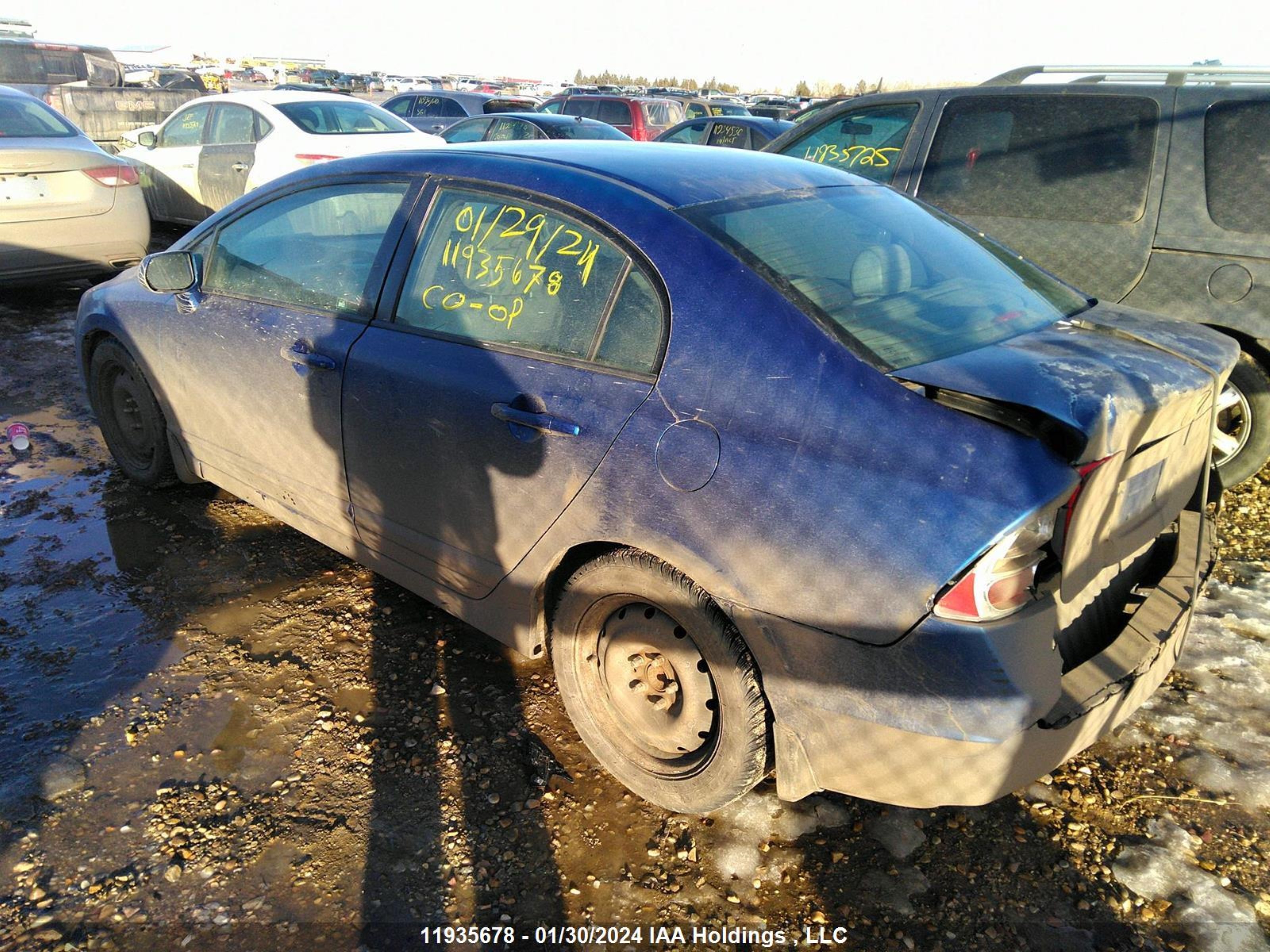 Photo 2 VIN: 2HGFA15587H027035 - HONDA CIVIC 