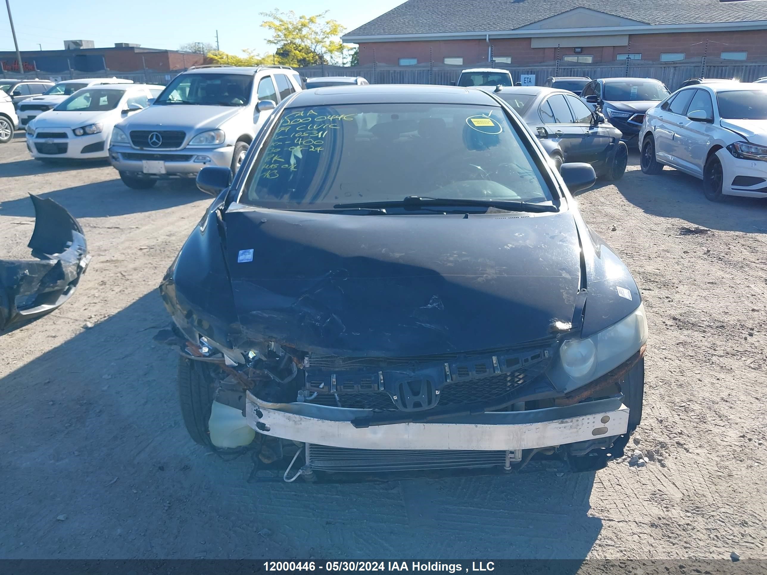 Photo 12 VIN: 2HGFA15689H105311 - HONDA CIVIC 