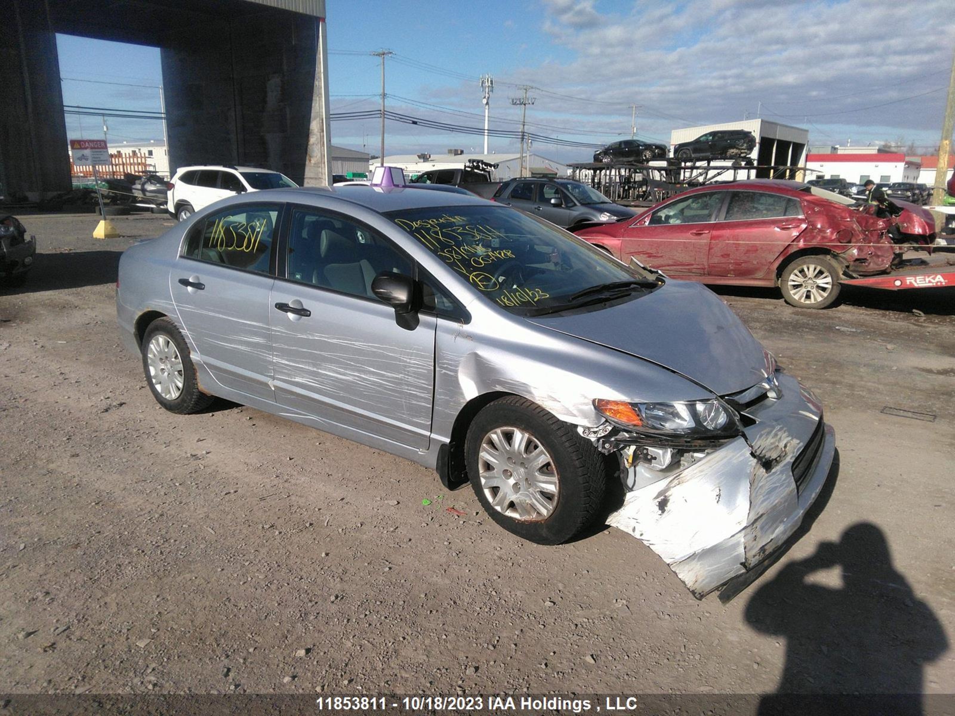 Photo 0 VIN: 2HGFA16278H007428 - HONDA CIVIC 