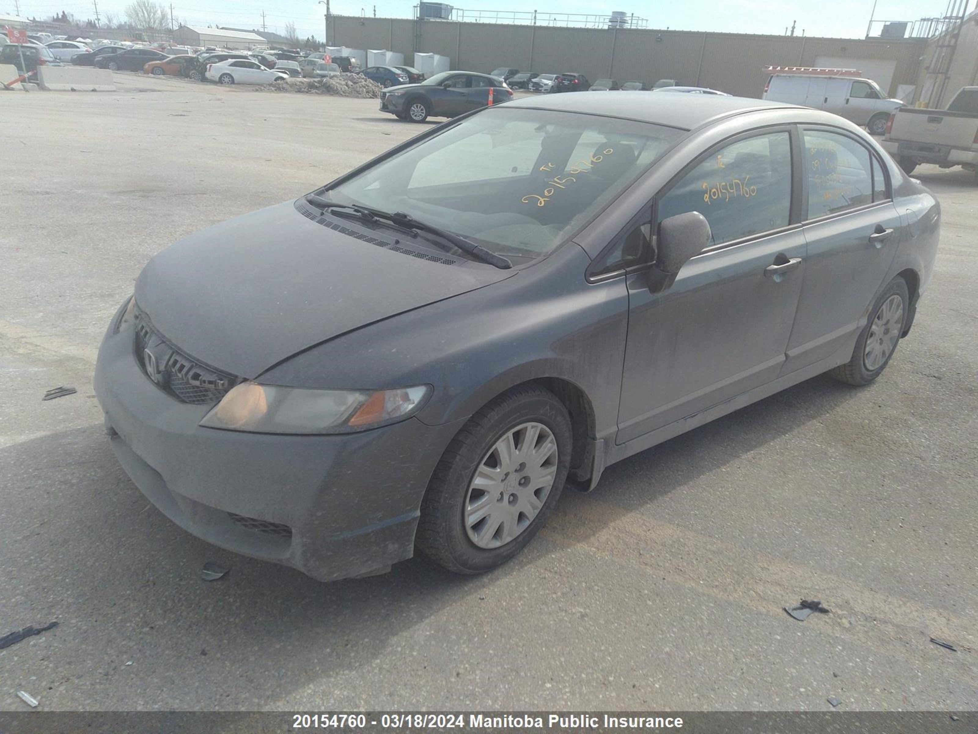 Photo 1 VIN: 2HGFA162X9H005318 - HONDA CIVIC 