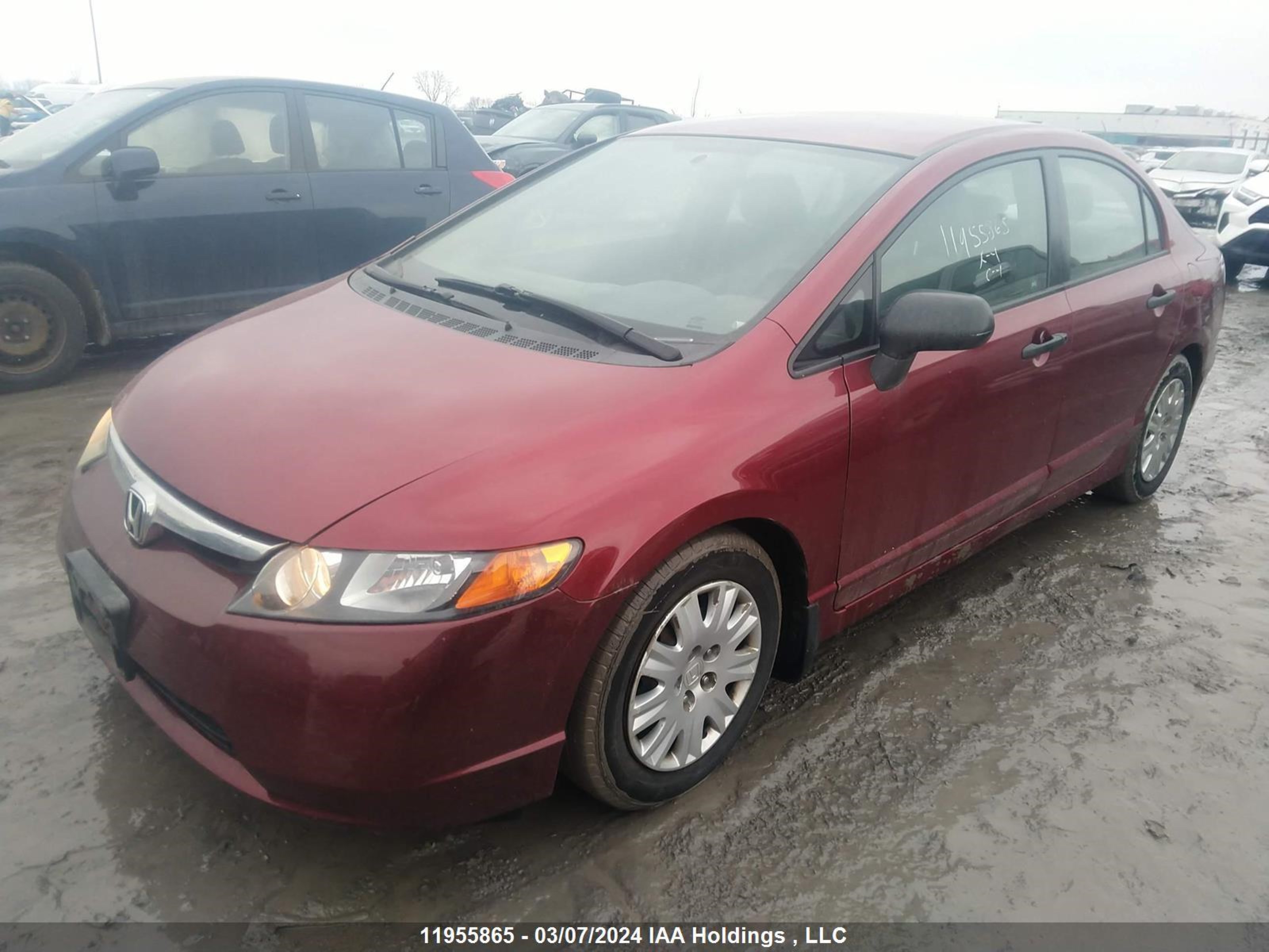 Photo 1 VIN: 2HGFA16307H031223 - HONDA CIVIC 