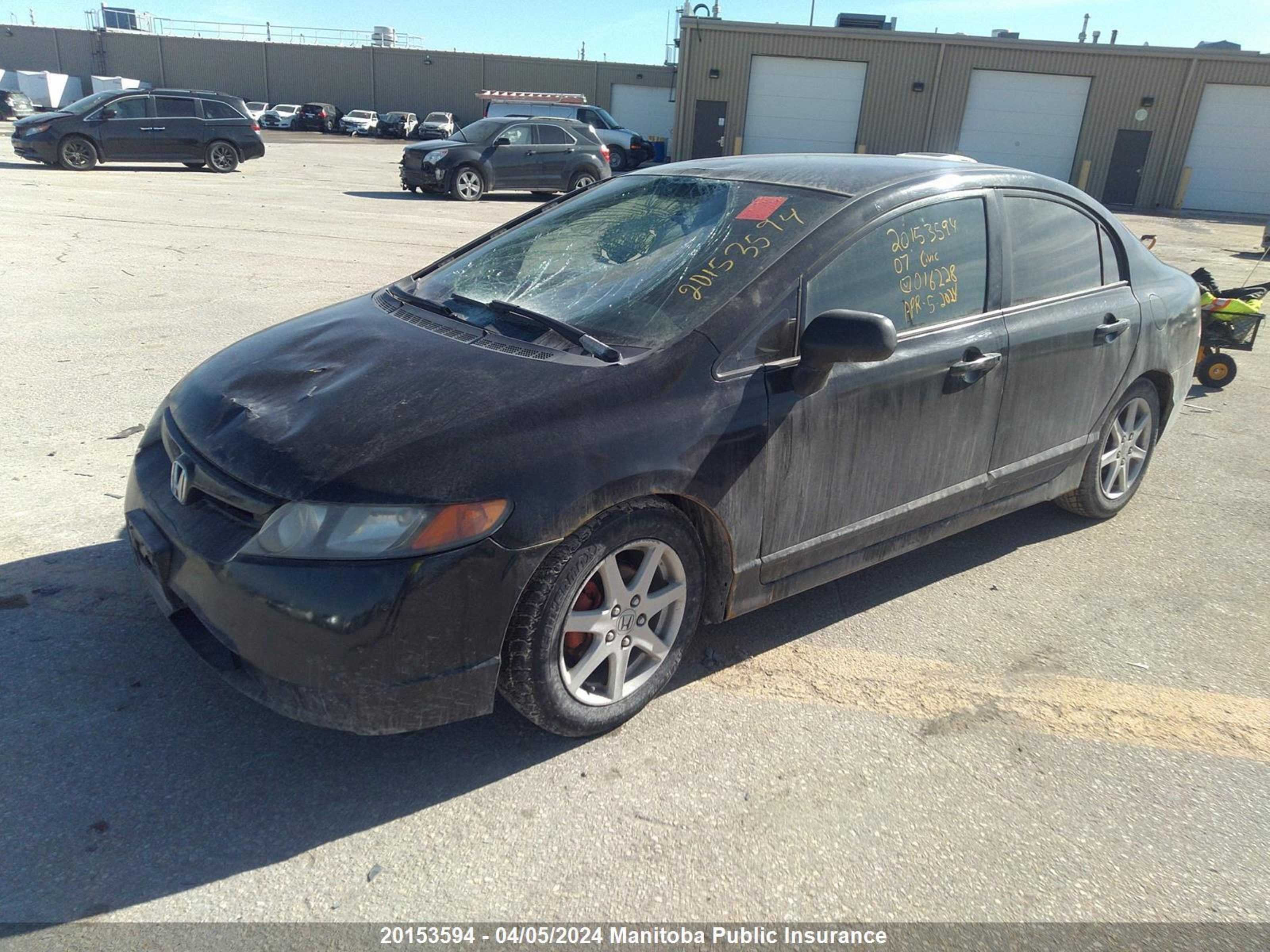 Photo 1 VIN: 2HGFA16317H016228 - HONDA CIVIC 