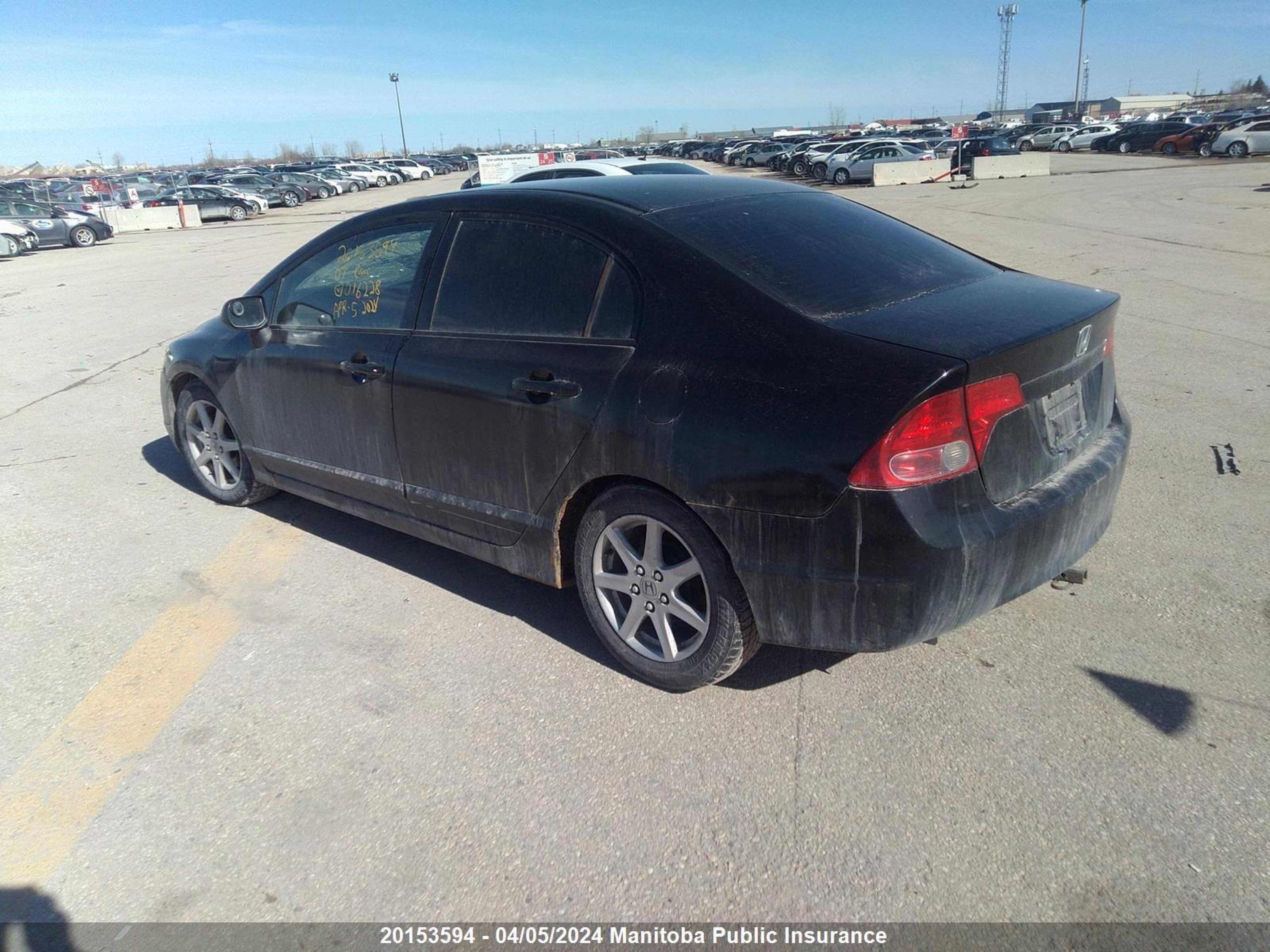 Photo 2 VIN: 2HGFA16317H016228 - HONDA CIVIC 