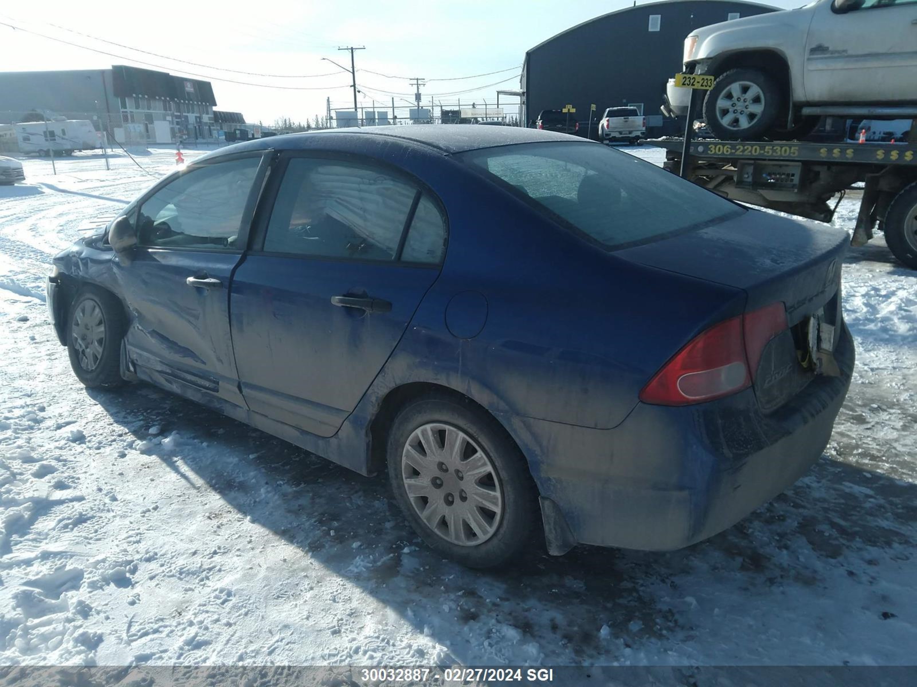 Photo 2 VIN: 2HGFA16337H020698 - HONDA CIVIC 