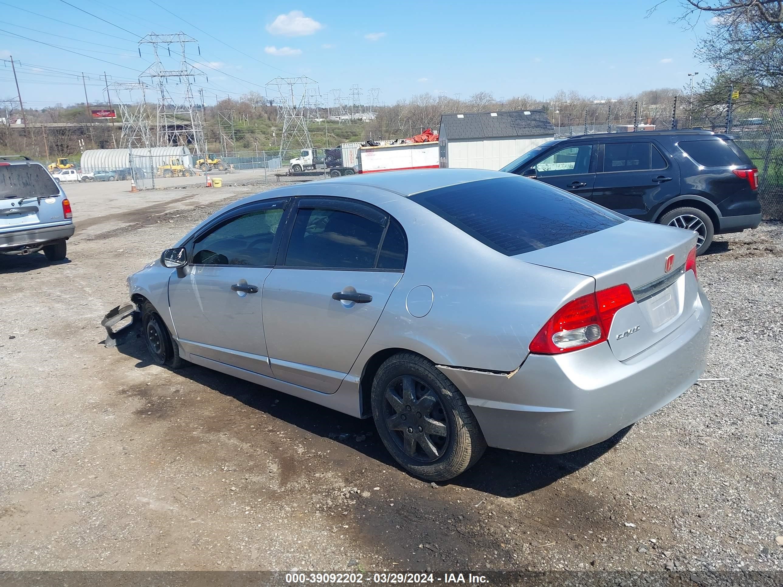 Photo 2 VIN: 2HGFA16339H504194 - HONDA CIVIC 