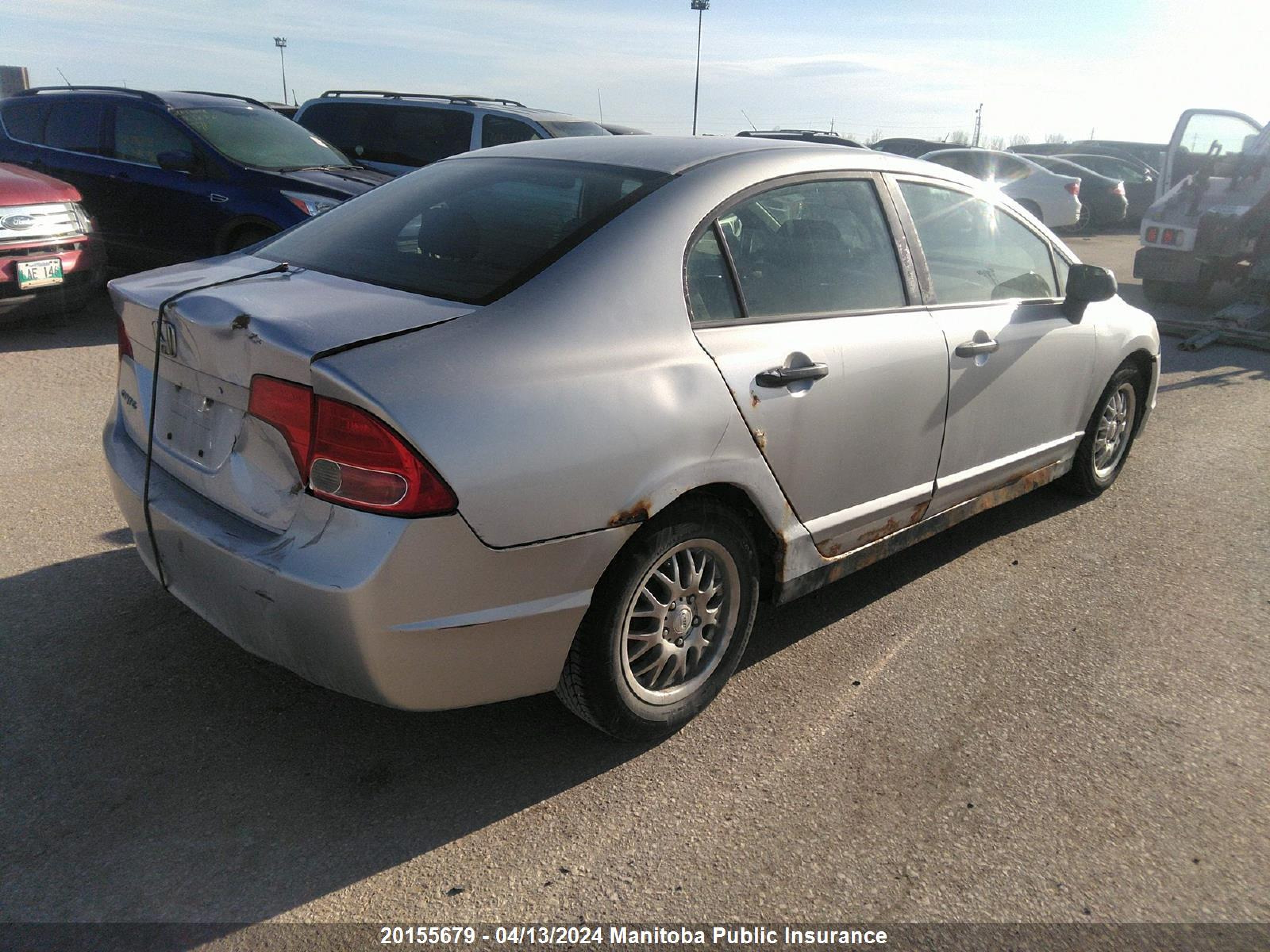 Photo 3 VIN: 2HGFA16377H024057 - HONDA CIVIC 