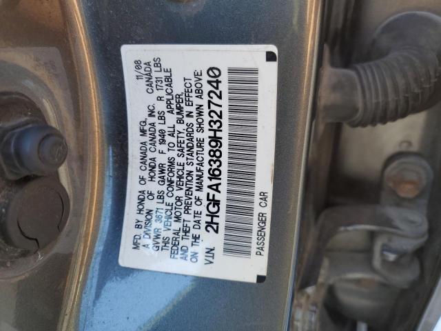 Photo 11 VIN: 2HGFA16389H327240 - HONDA CIVIC 