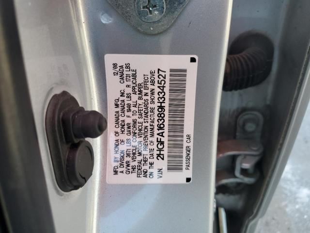 Photo 12 VIN: 2HGFA16389H334527 - HONDA CIVIC 