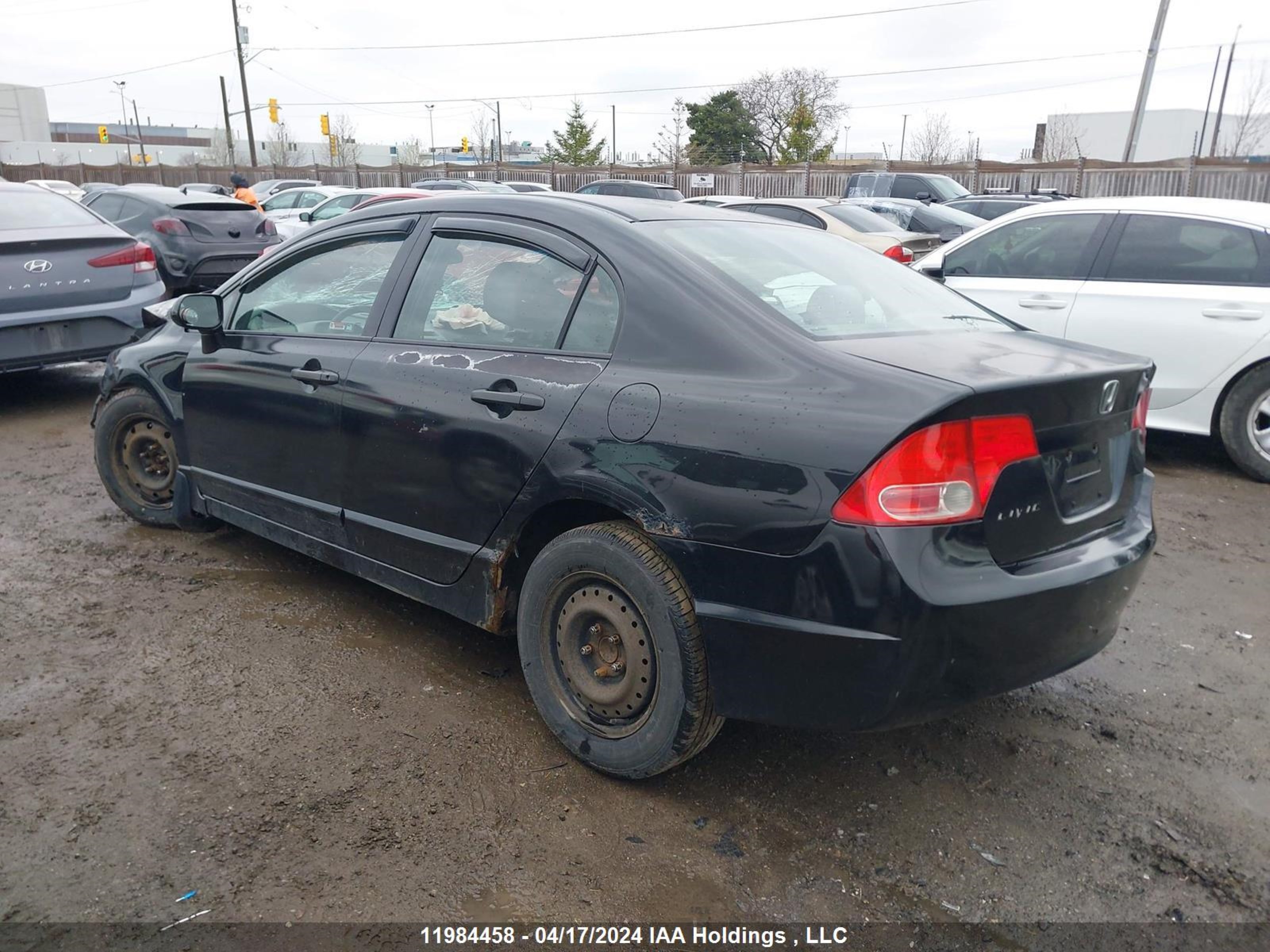 Photo 2 VIN: 2HGFA163X7H027325 - HONDA CIVIC 