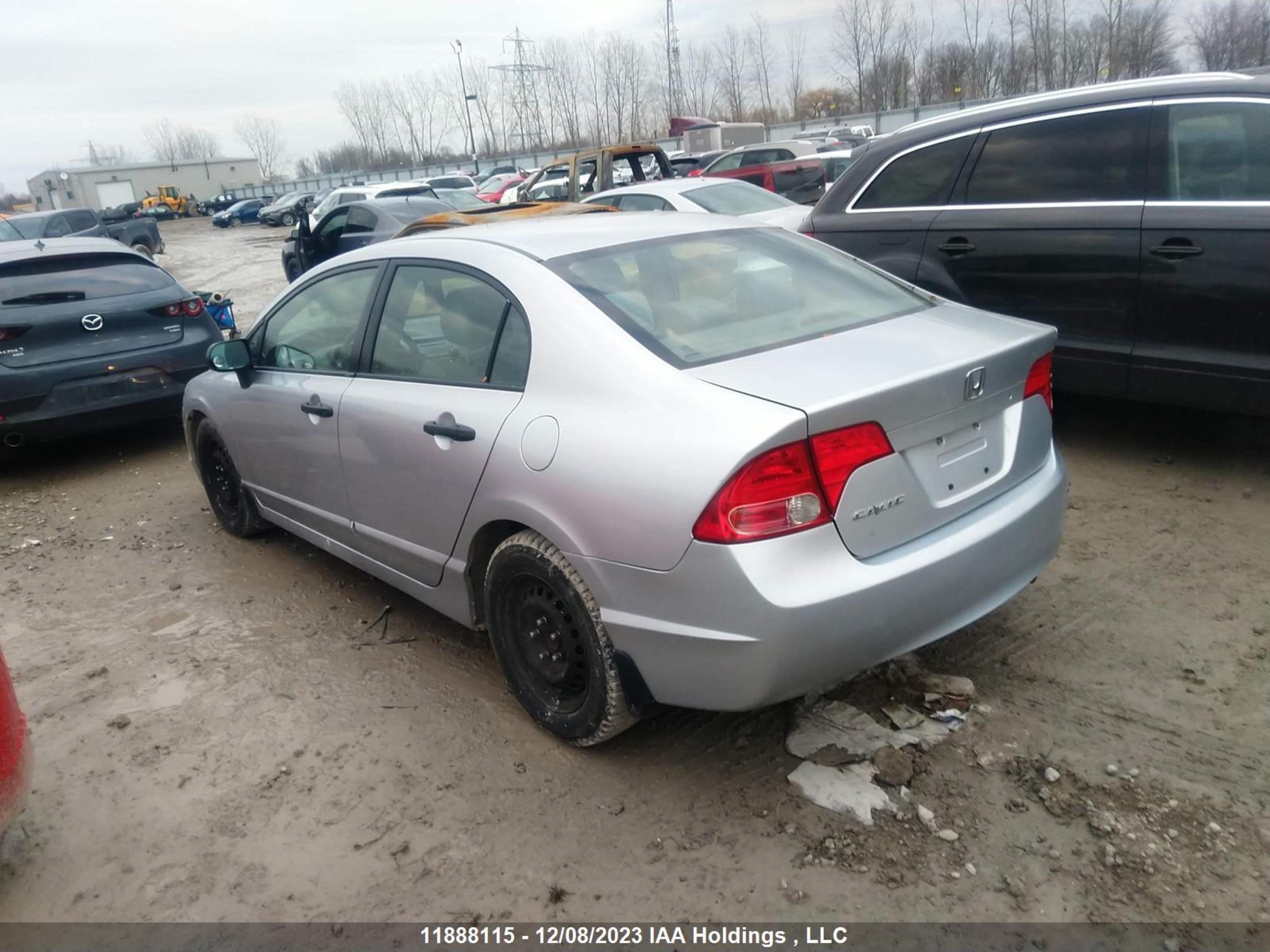 Photo 2 VIN: 2HGFA163X7H032637 - HONDA CIVIC 